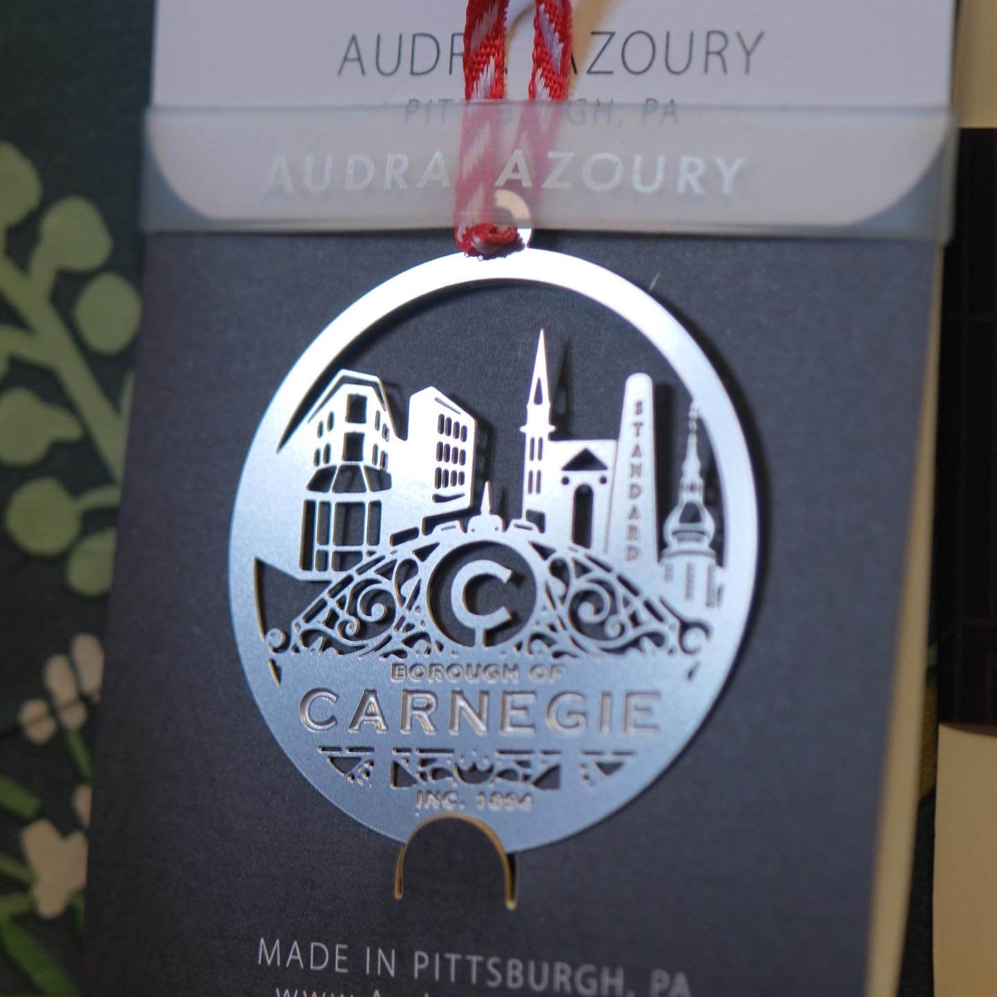 Carnegie Ornament, Pittsburgh by Audra Azoury