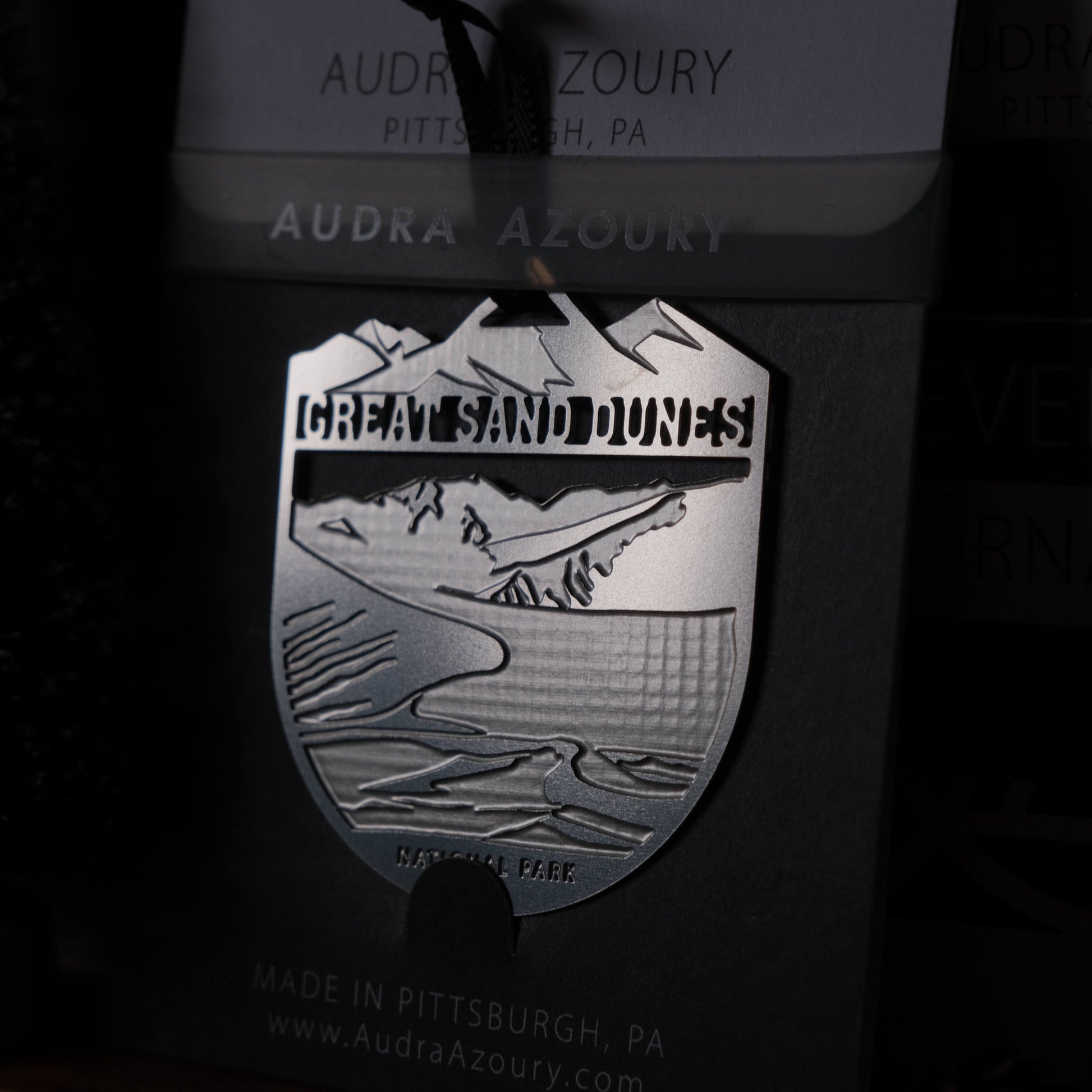 Great Sand Dunes National Park Ornament by Audra Azoury