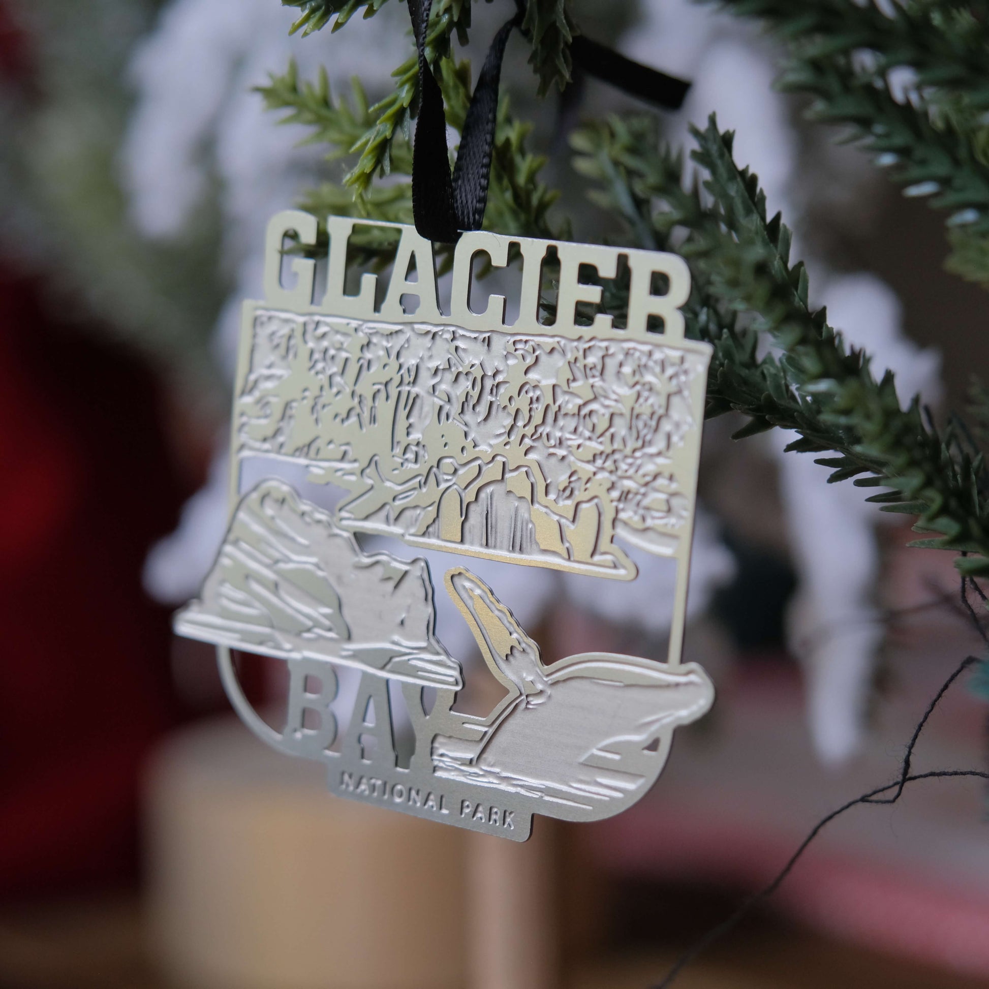 Glacier Bay National Park Ornament by Audra Azoury