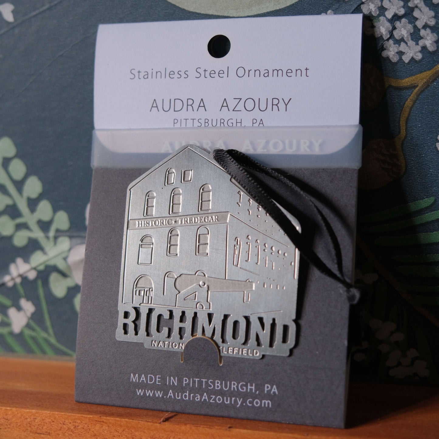 Richmond National Battlefield Ornament by Audra Azoury