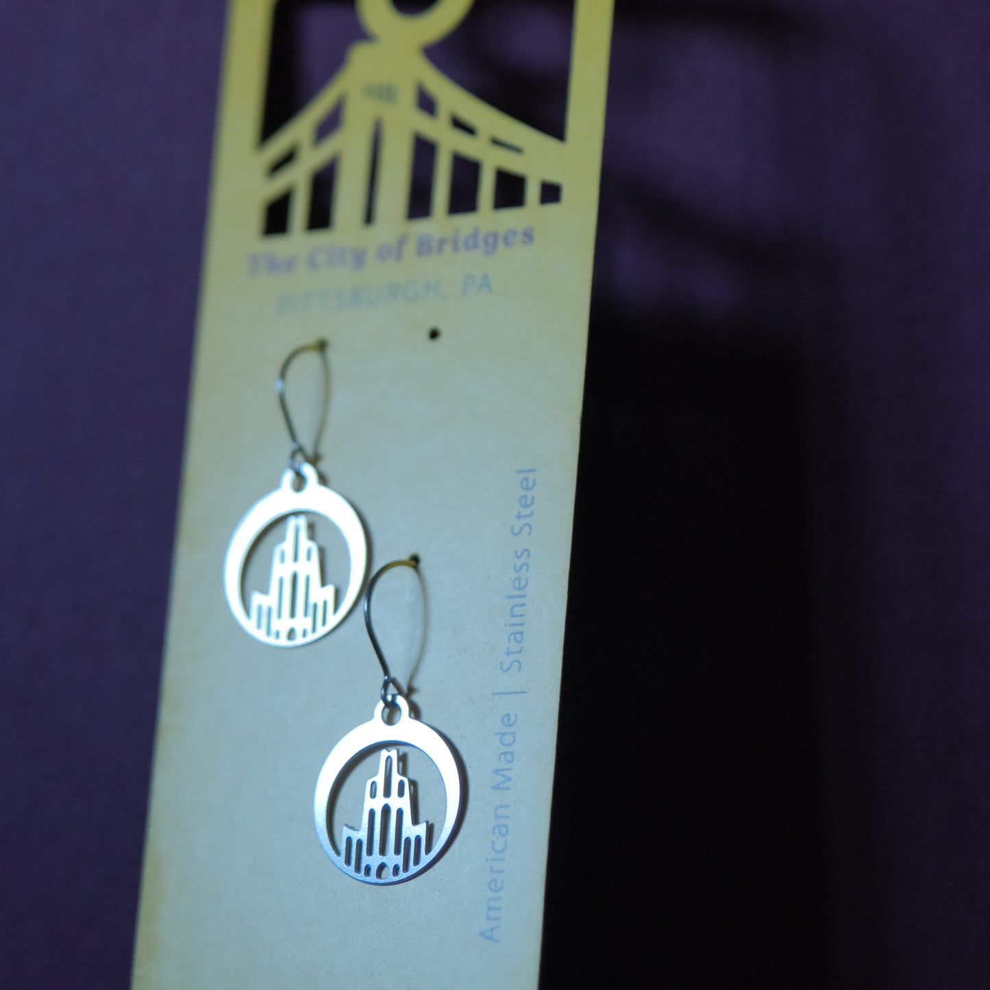 Pittsburgh Earrings | Mini-Cathedral