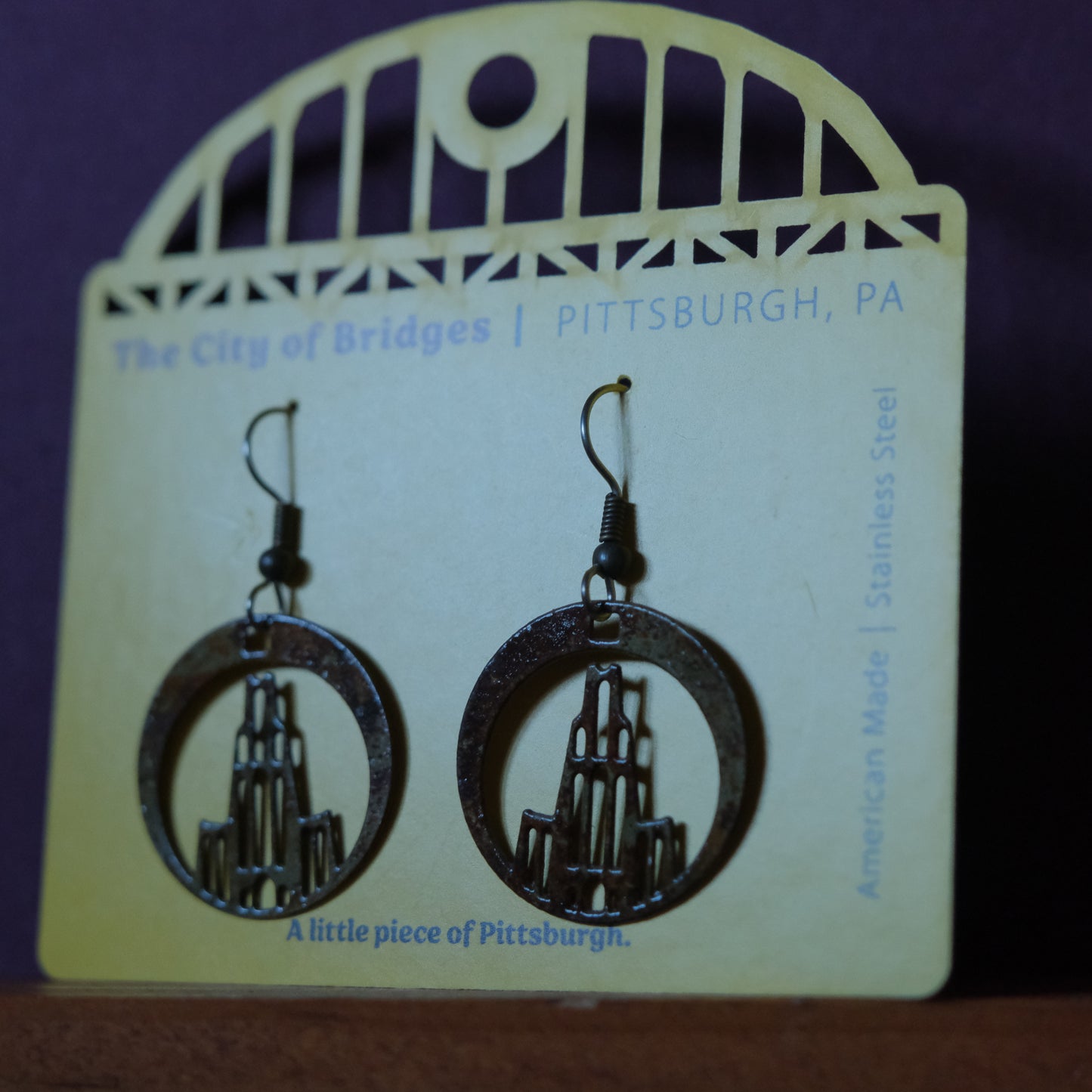 Pittsburgh Earrings | Cathedral