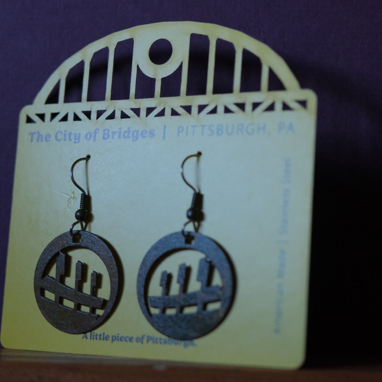 Pittsburgh Earrings | Baseball Park