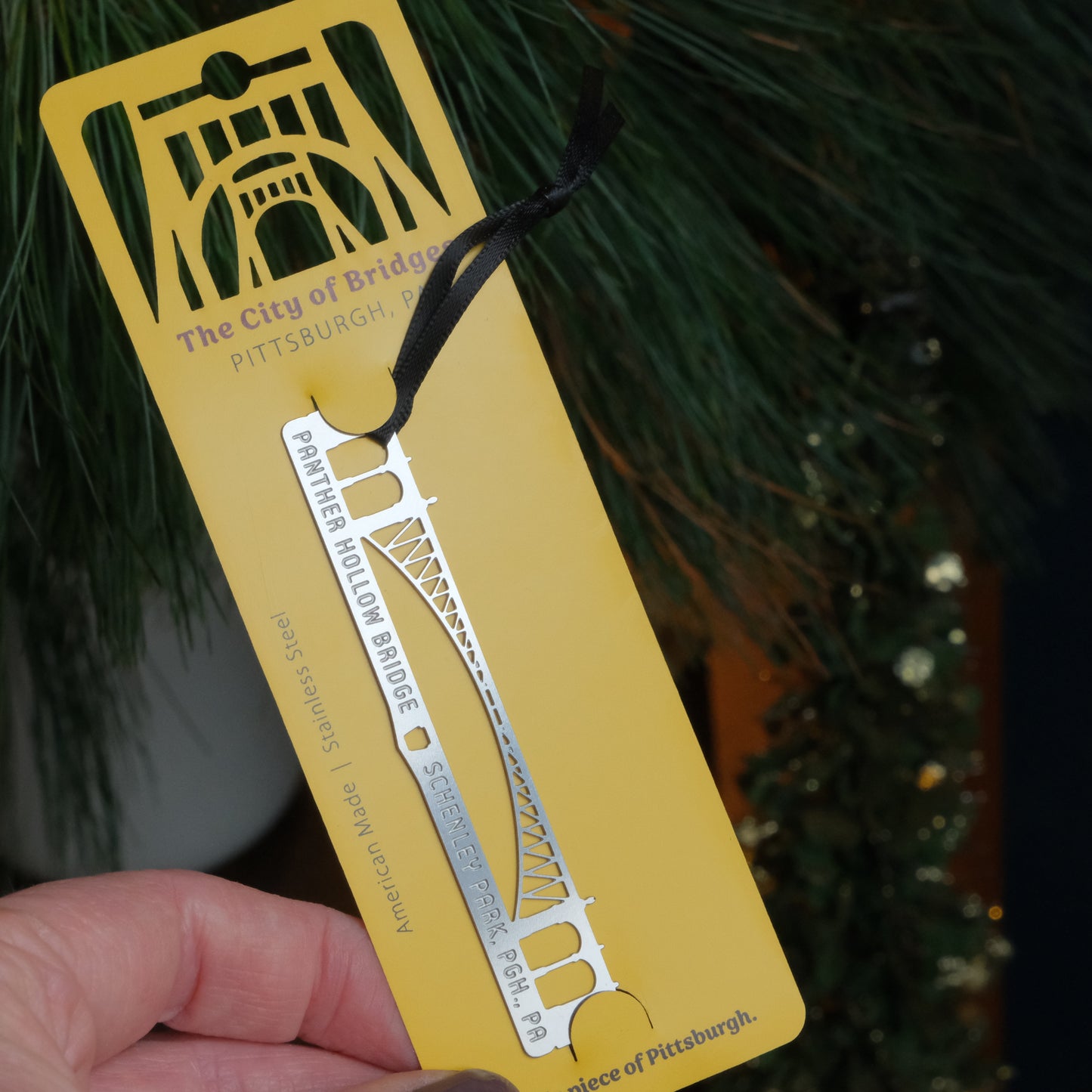 Pittsburgh Bridge Ornament | Panther Hollow Bridge