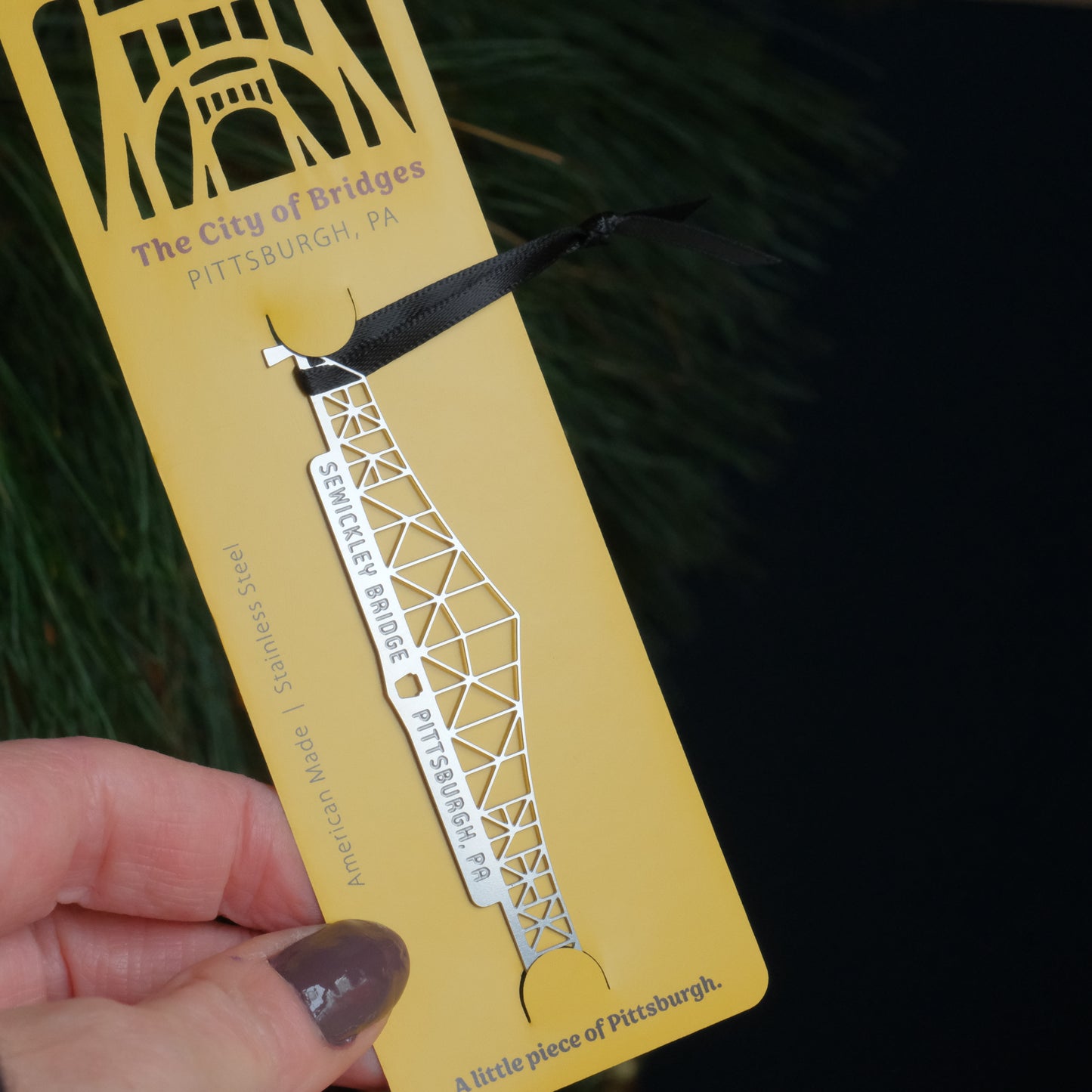 Pittsburgh Bridge Ornament | Sewickley