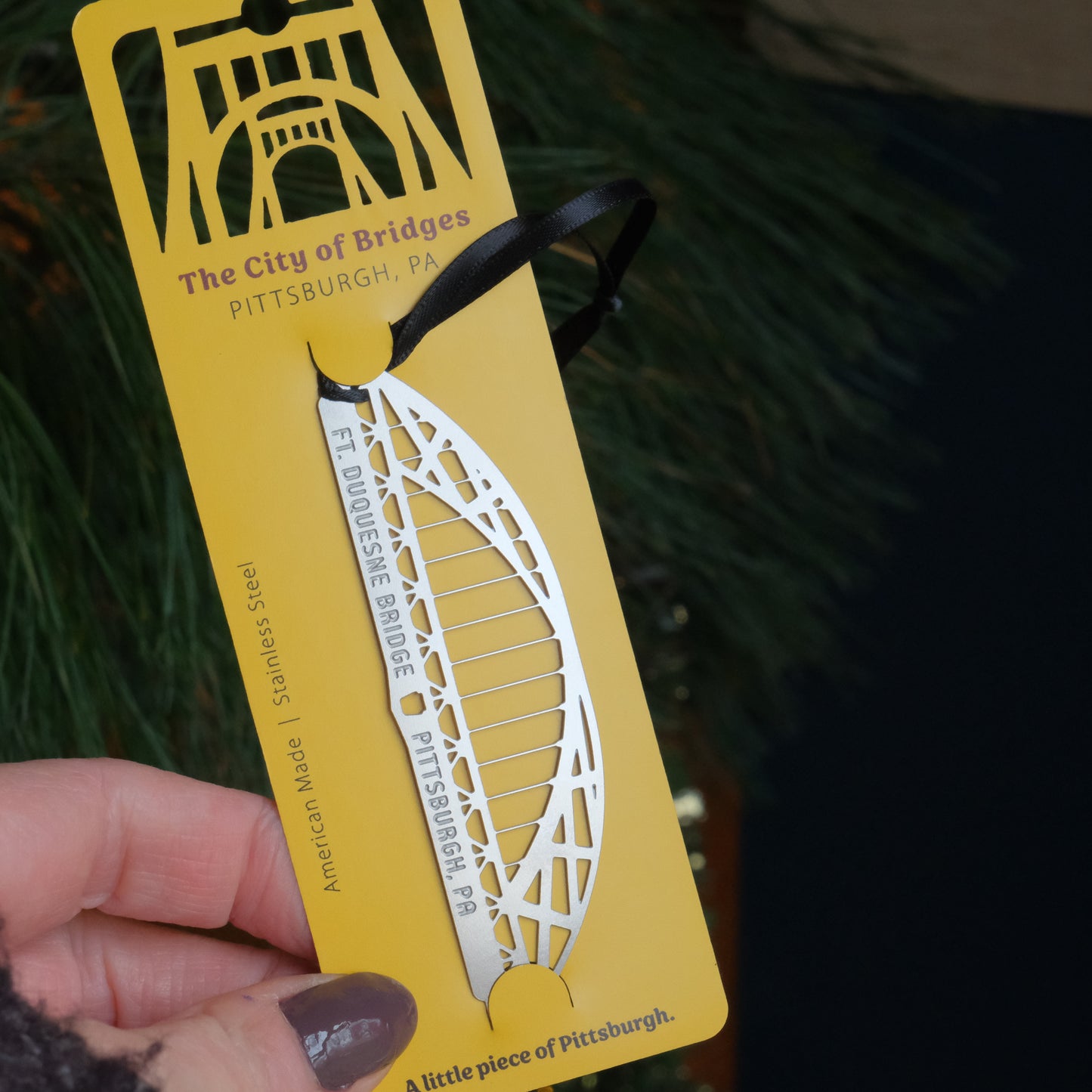 Pittsburgh Bridge Ornament | Fort Duquesne