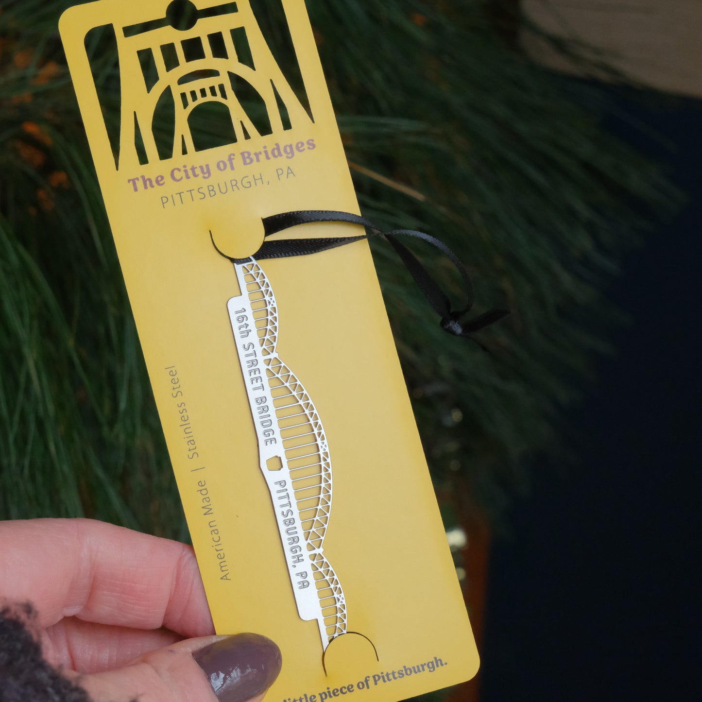 Pittsburgh Bridge Ornament | 16th Street