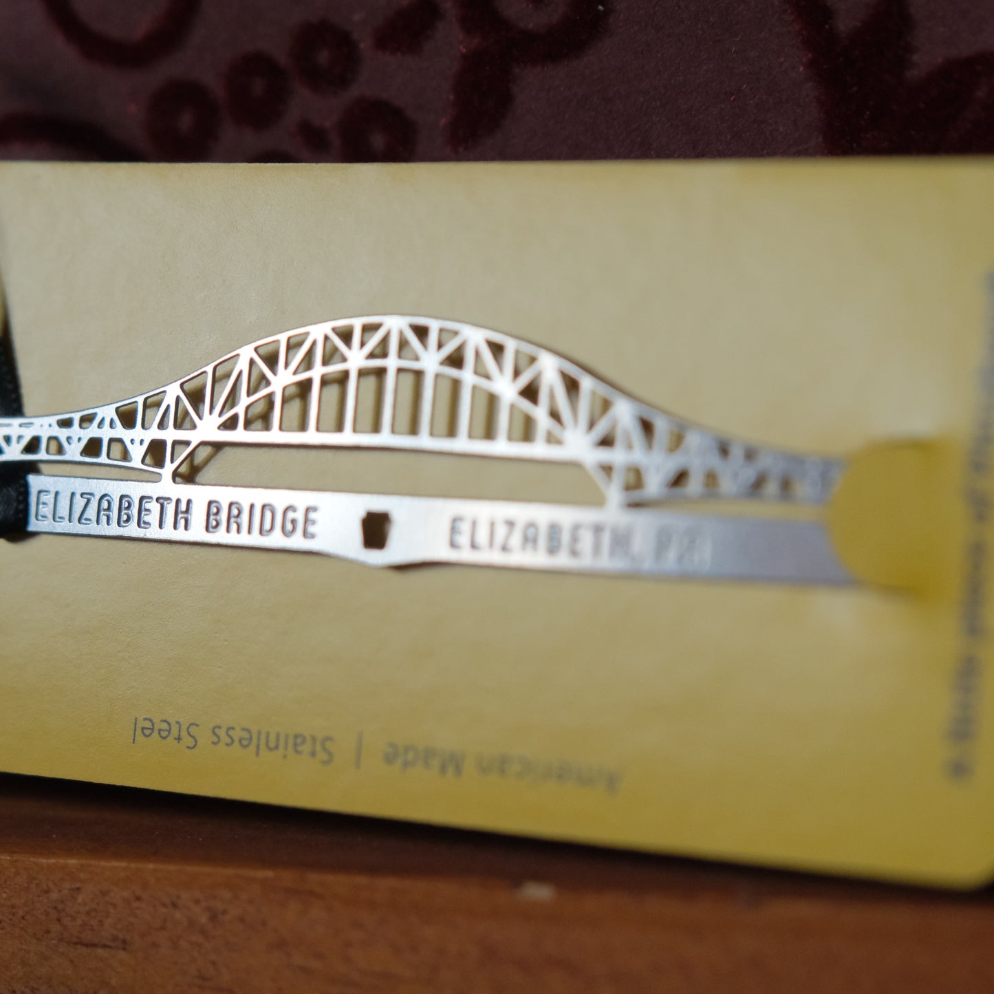 Pittsburgh Bridge Ornament | Elizabeth Bridge