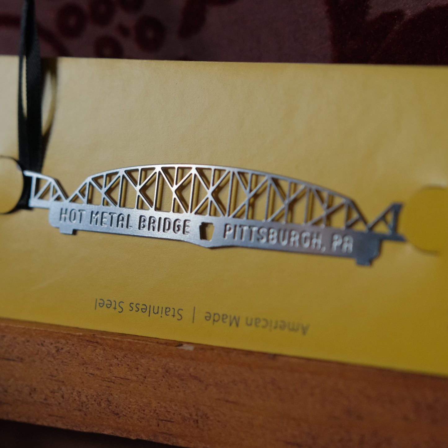 Pittsburgh Bridge Ornament | Hot Metal