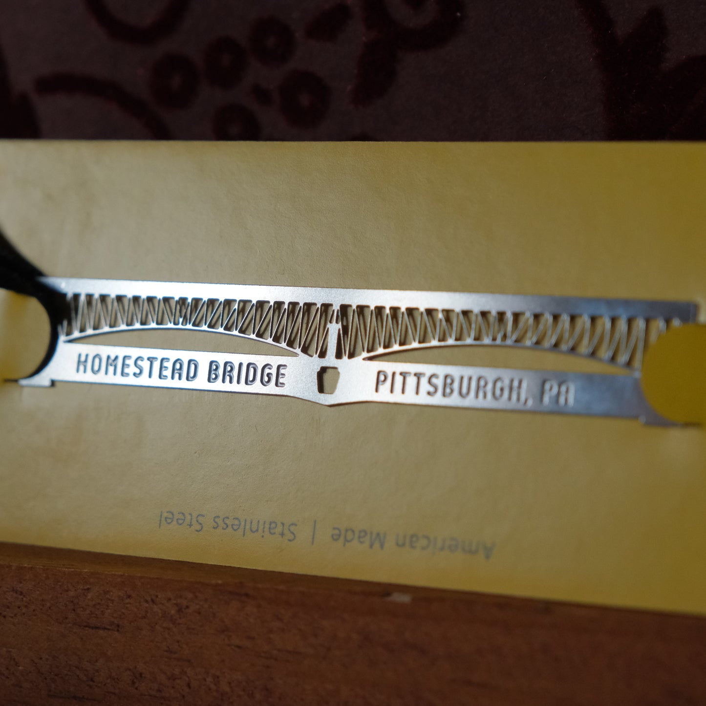 Pittsburgh Bridge Ornament | Homestead Grays Bridge