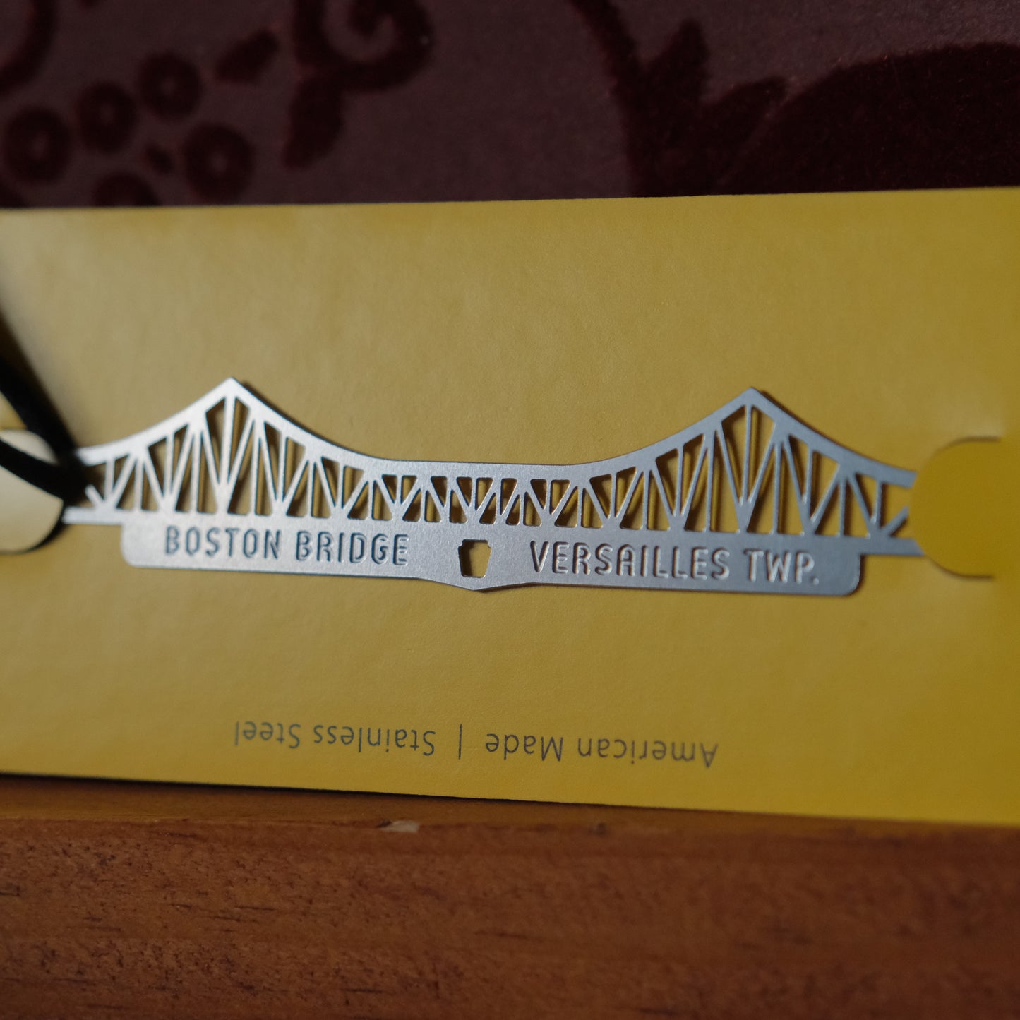 Pittsburgh Bridge Ornament | Boston Bridge