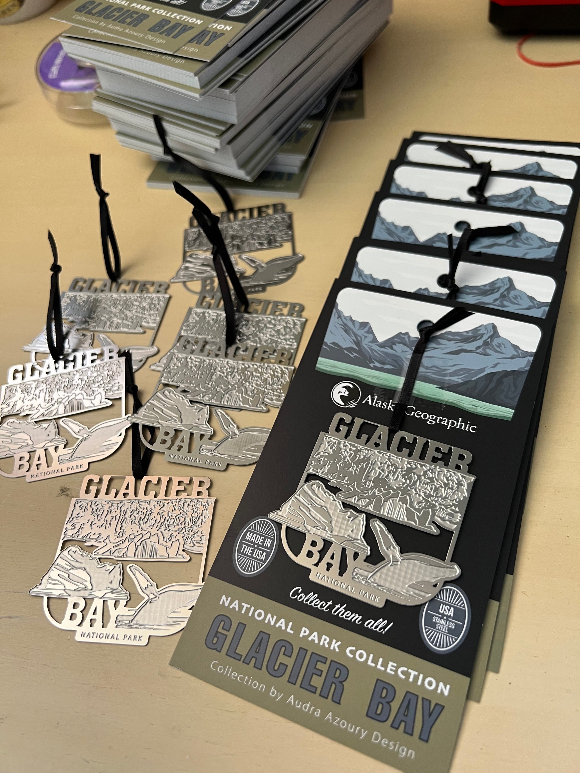 Glacier Bay National Park Ornament by Audra Azoury