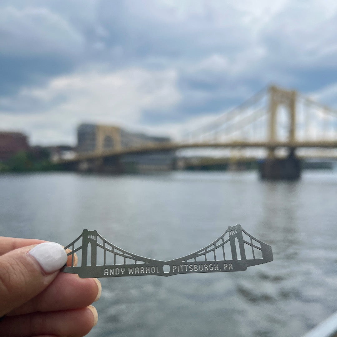 Andy Warhol Bridge Ornament by Audra Azoury