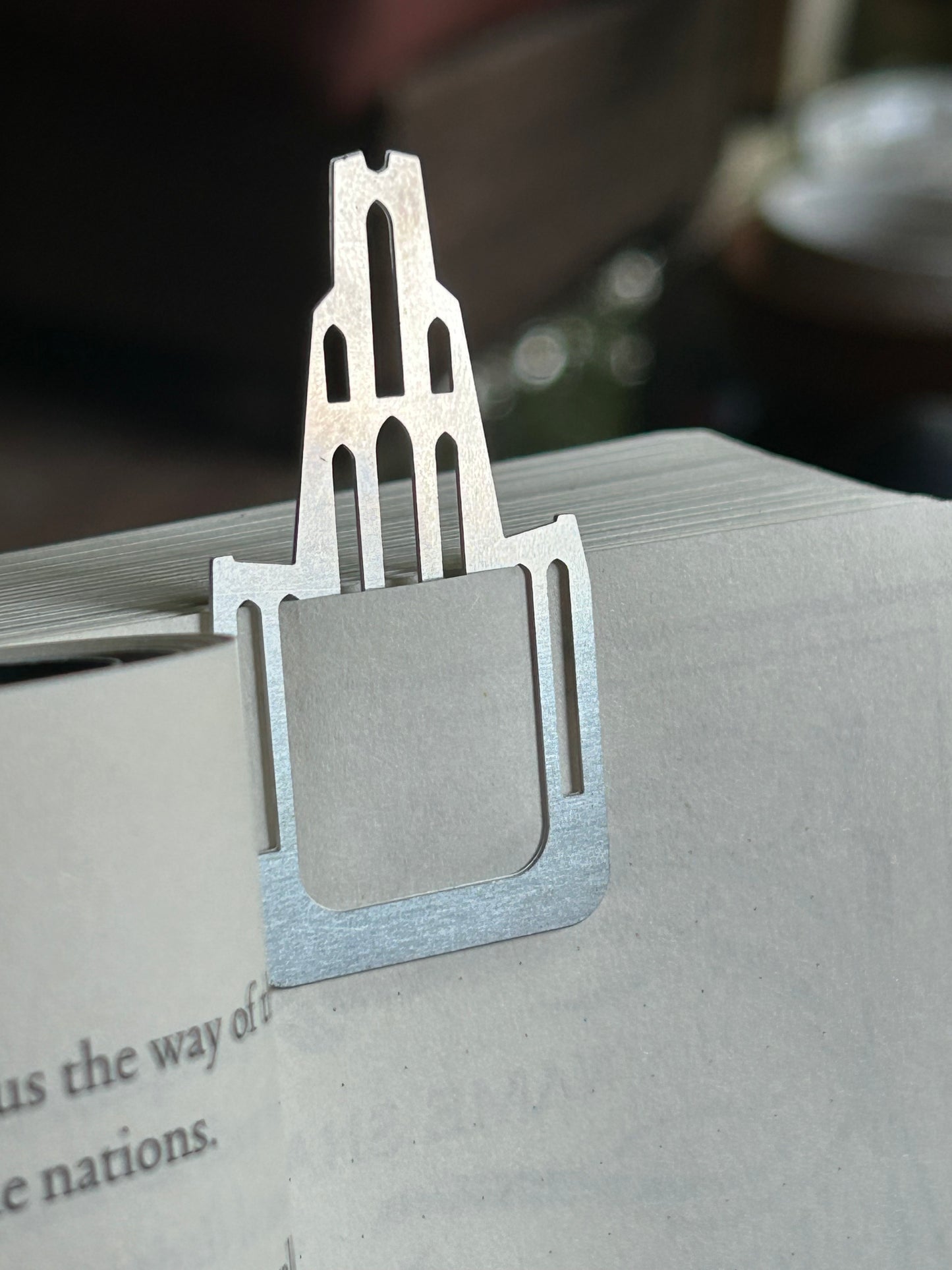 Cathedral Clip-on Bookmark
