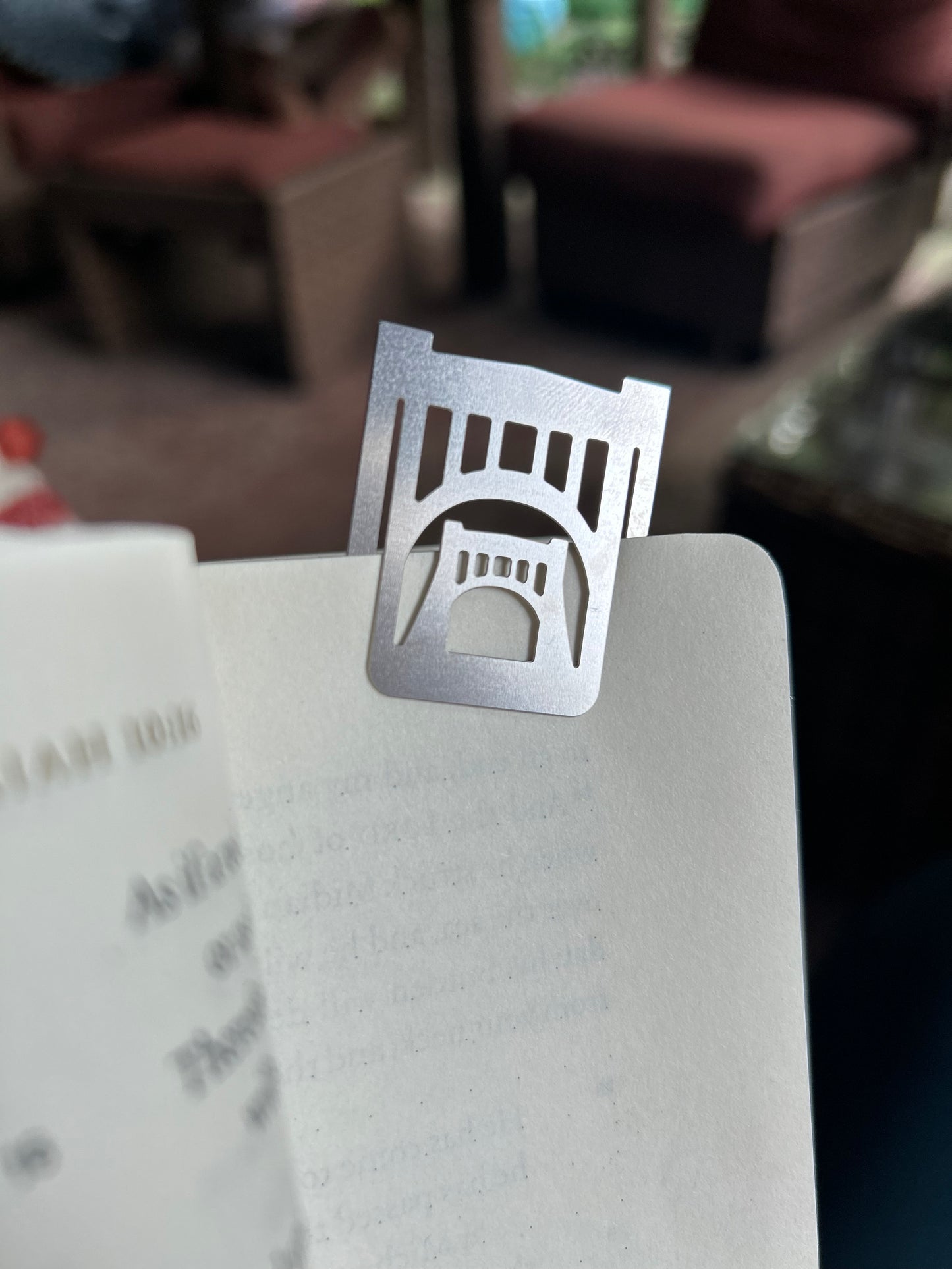 City of Bridges Clip-on Bookmark