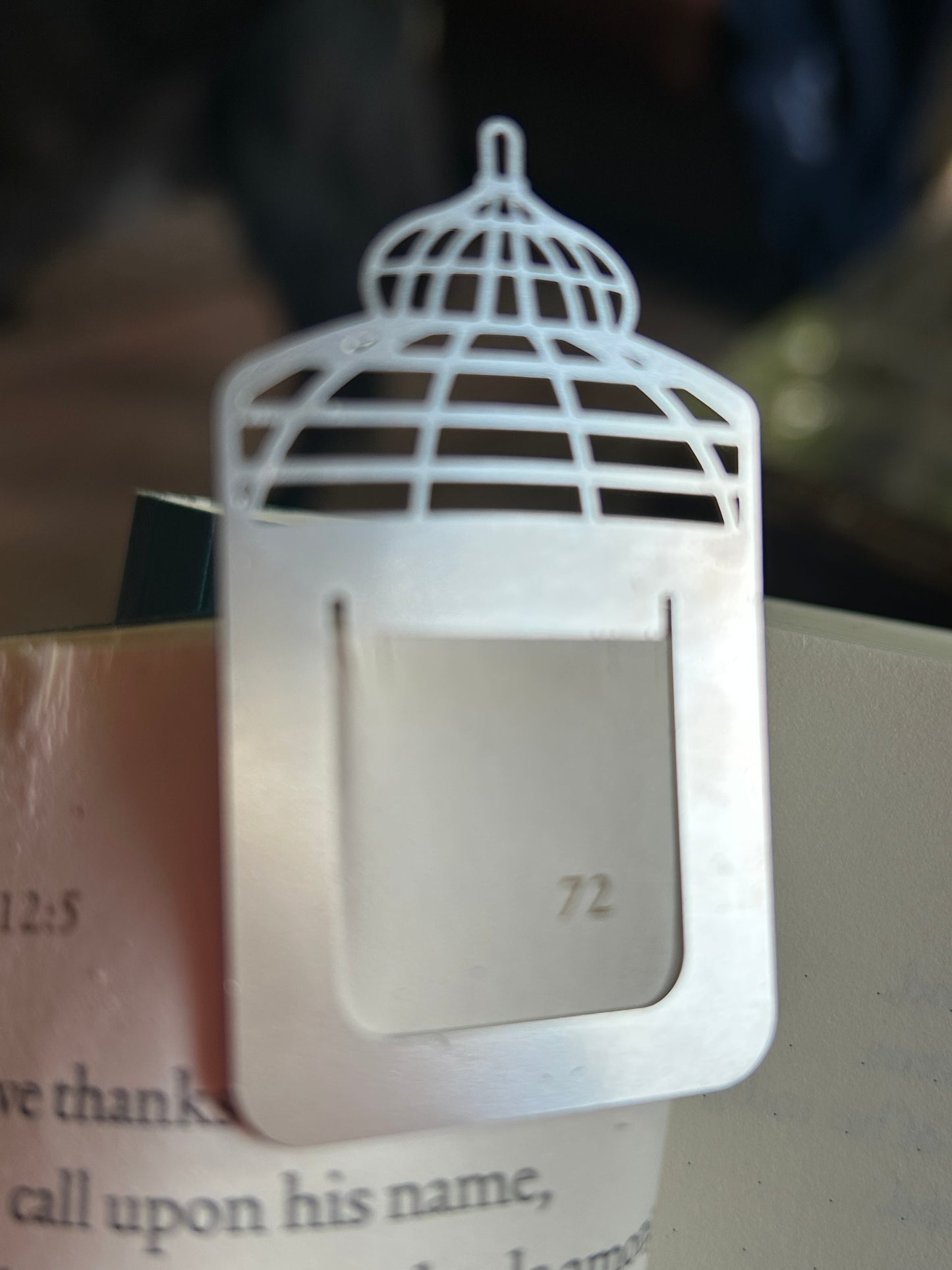 Greenhouse Clip-on Bookmark