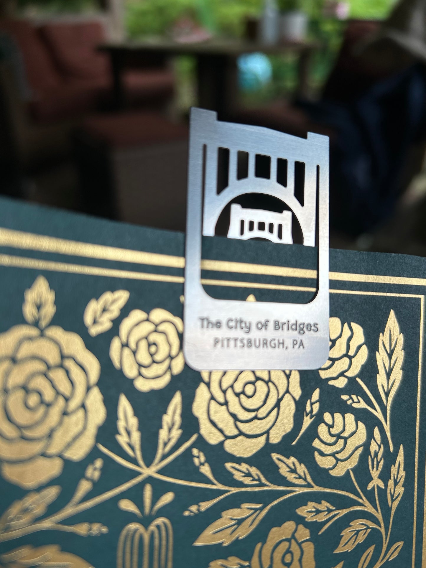 City of Bridges Clip-on Bookmark