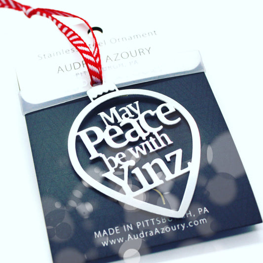 Ornament | May Peace be with Yinz