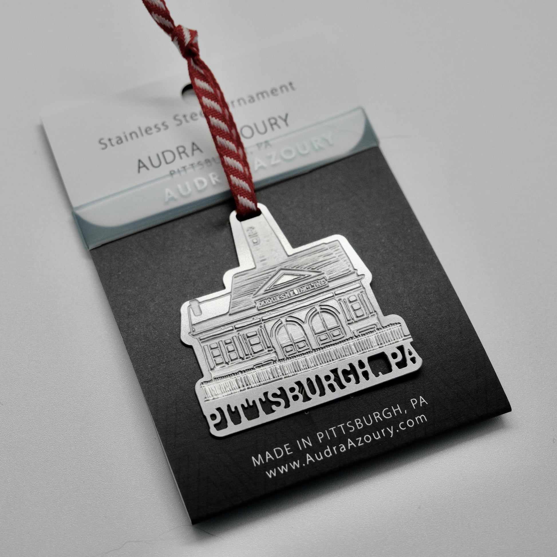 Duquesne Incline Building Ornament, Pittsburgh by Audra Azoury