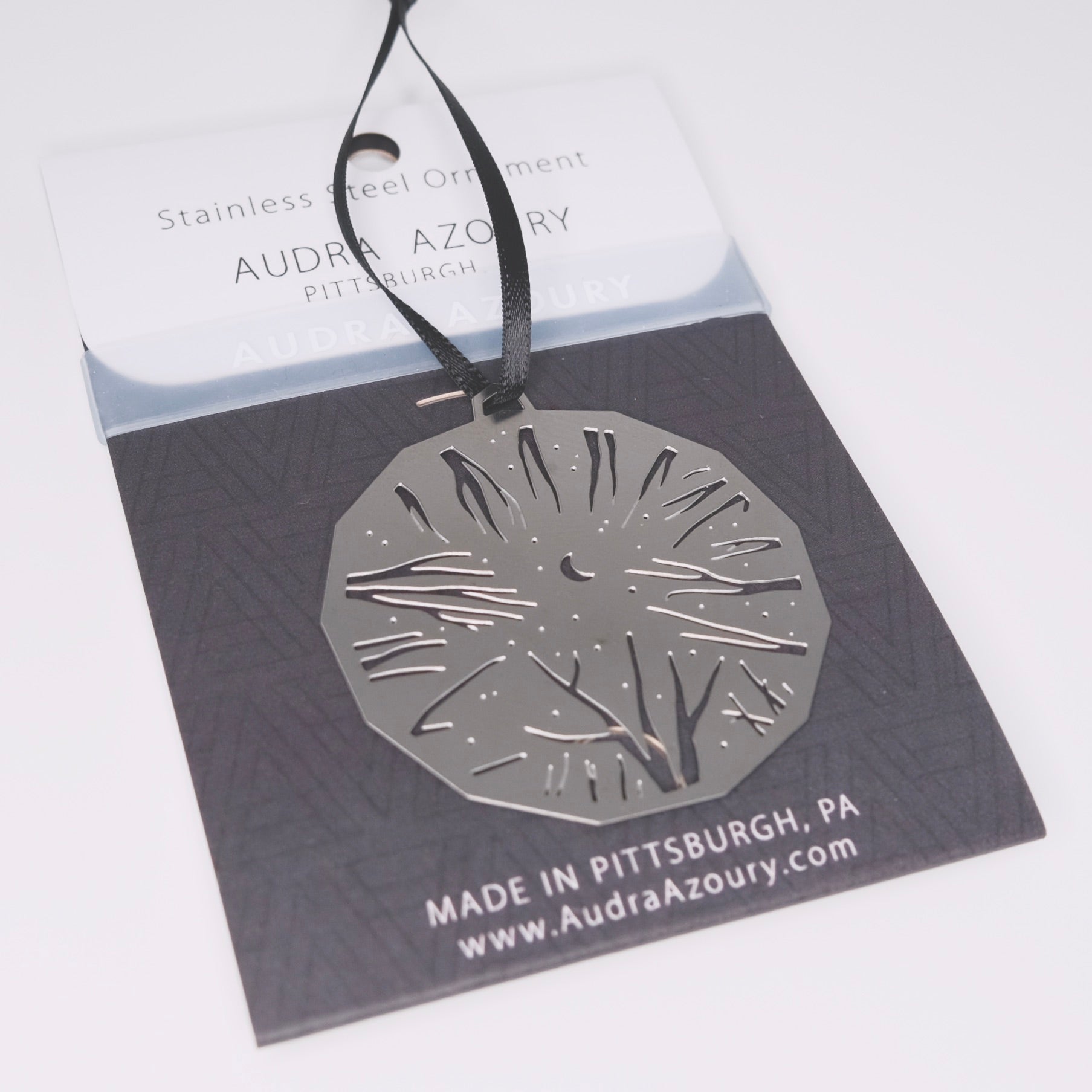 Nighttime Sky Ornament by Audra Azoury