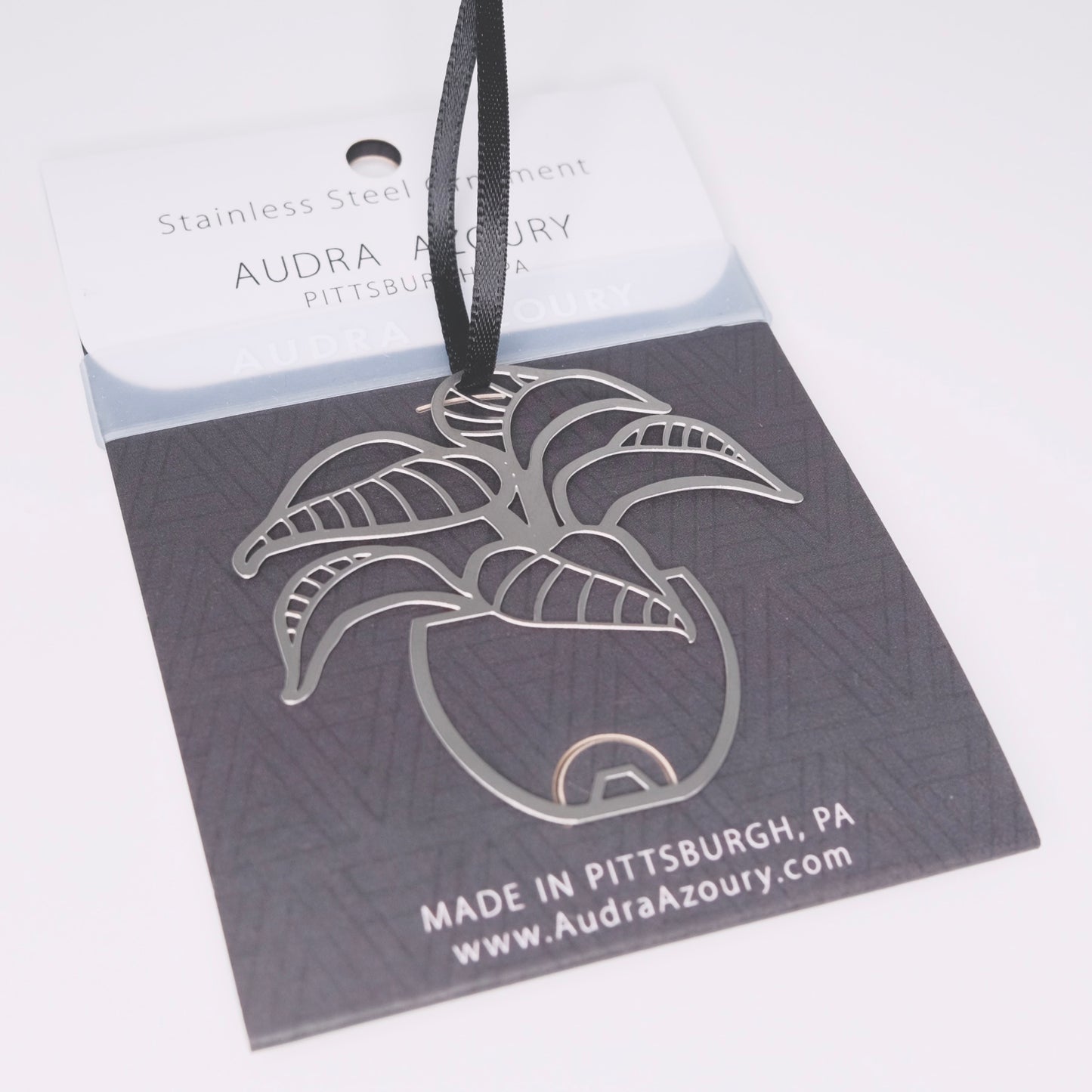 Aglaonema Maria Plant ornament by Audra Azoury