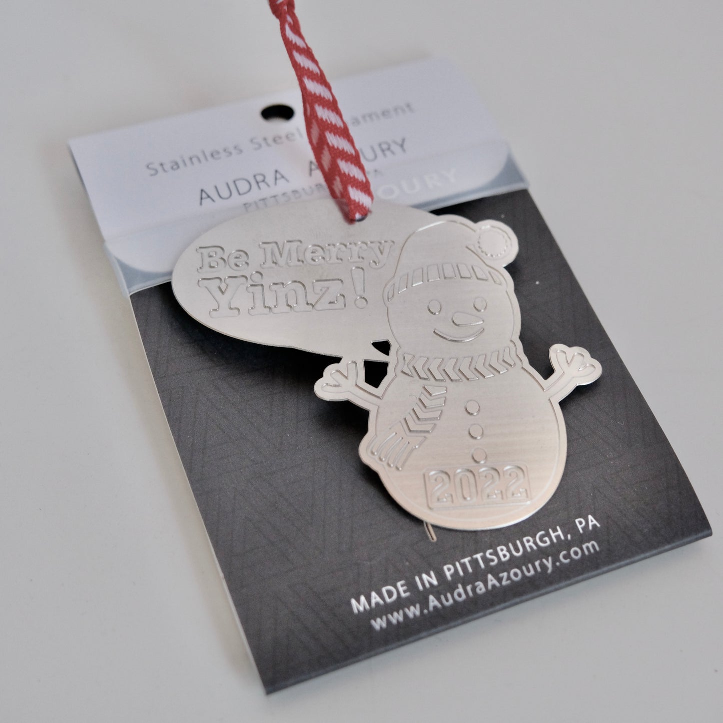 2022 Be Merry Yinz Snowman