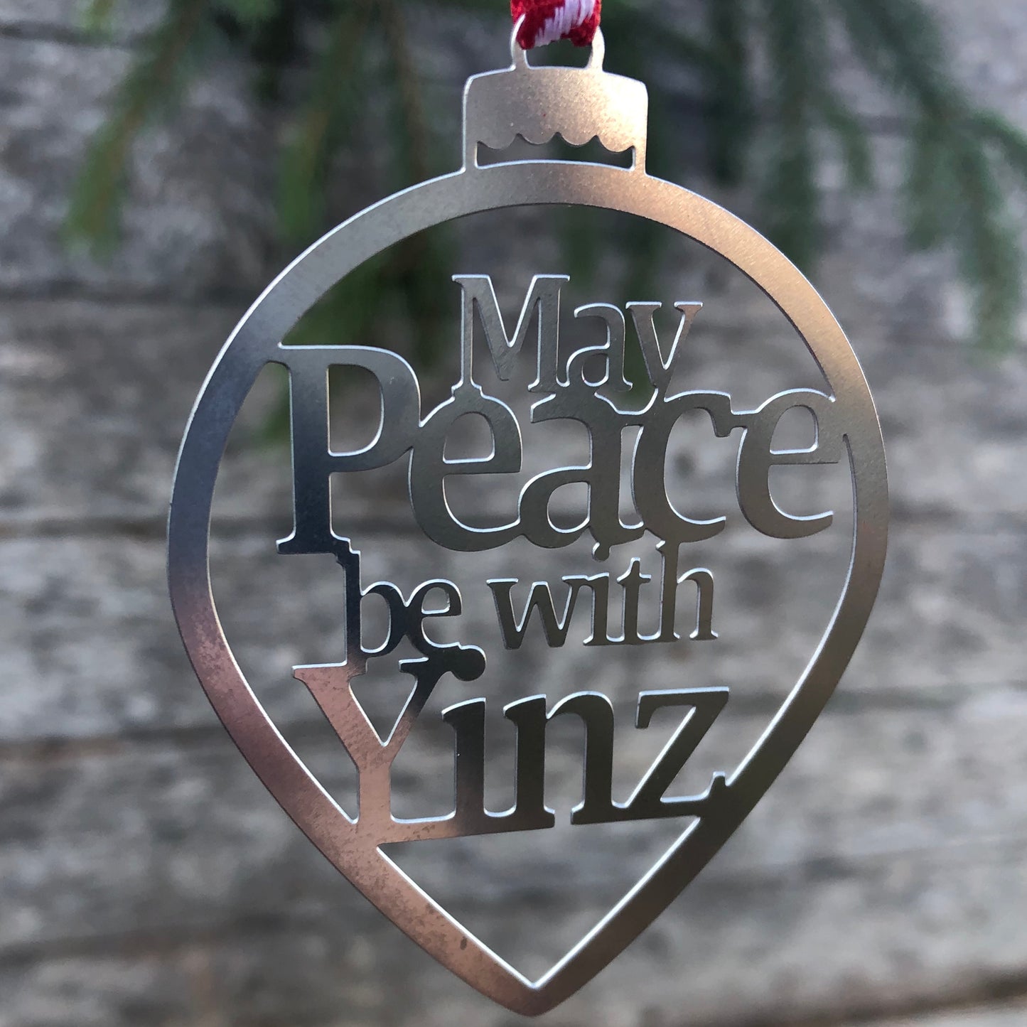 Ornament | May Peace be with Yinz
