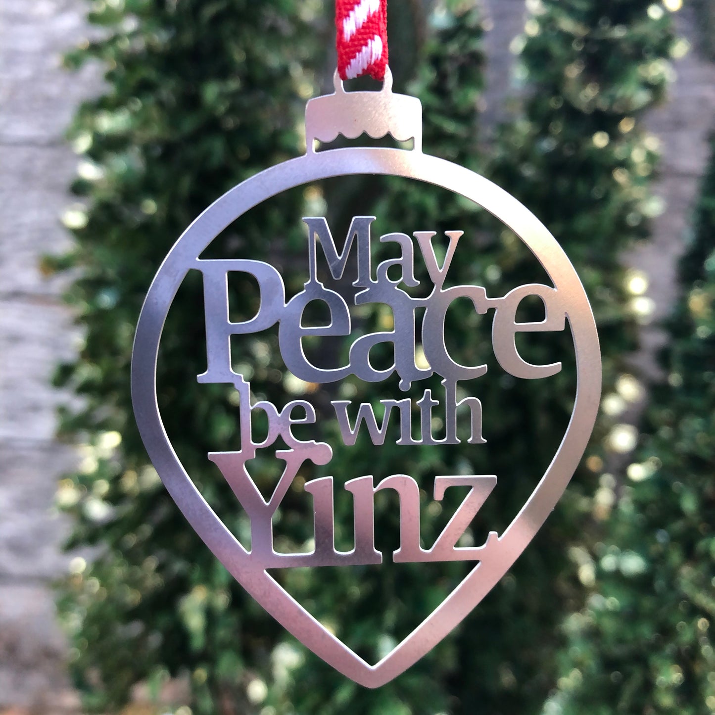 Ornament | May Peace be with Yinz