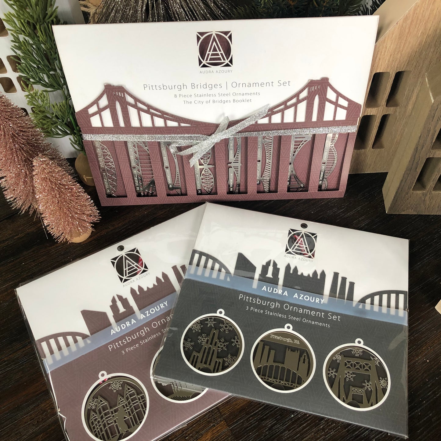 ICON - 3 Ornament Gift Set