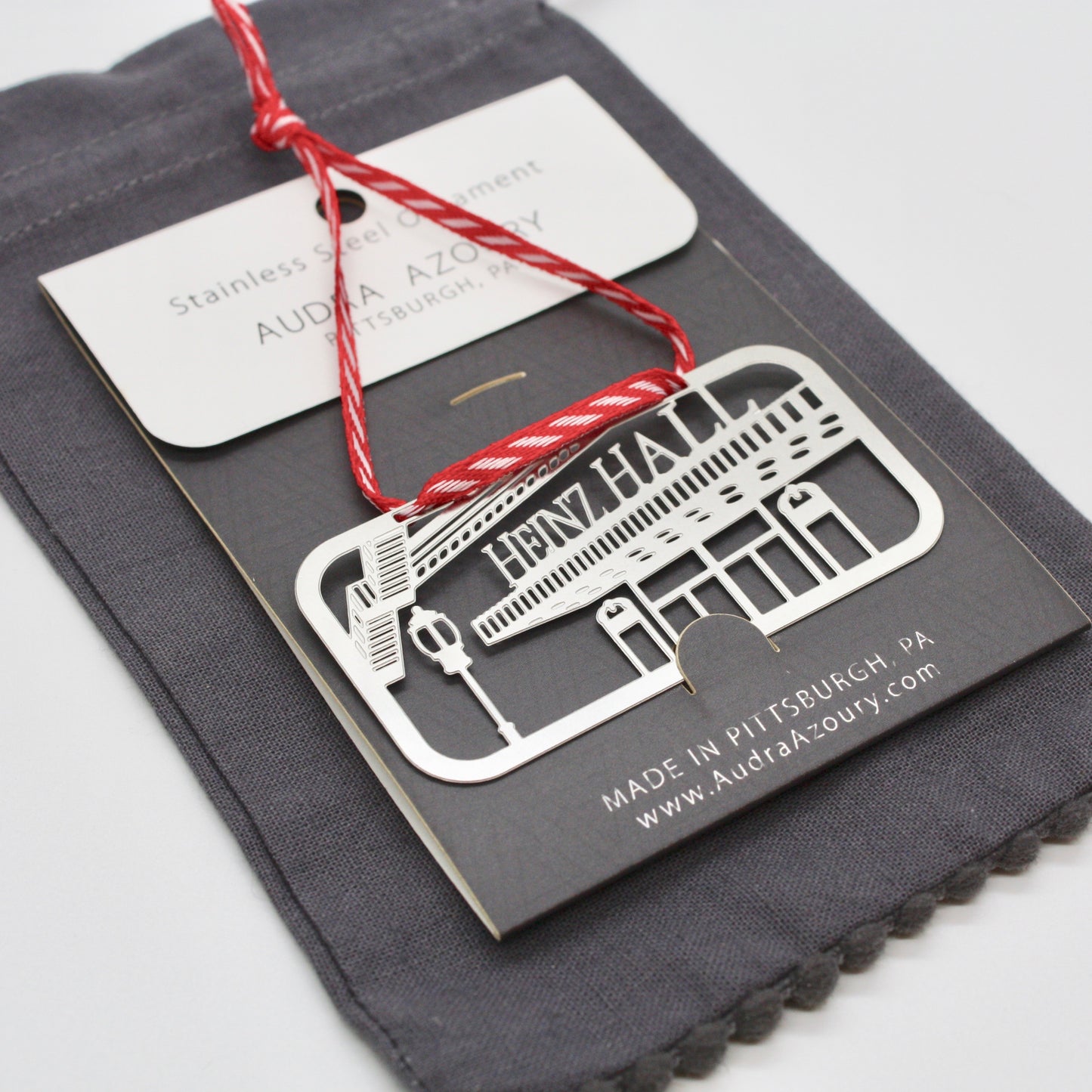 Heinz Hall Ornament by Audra Azoury Pittsburgh