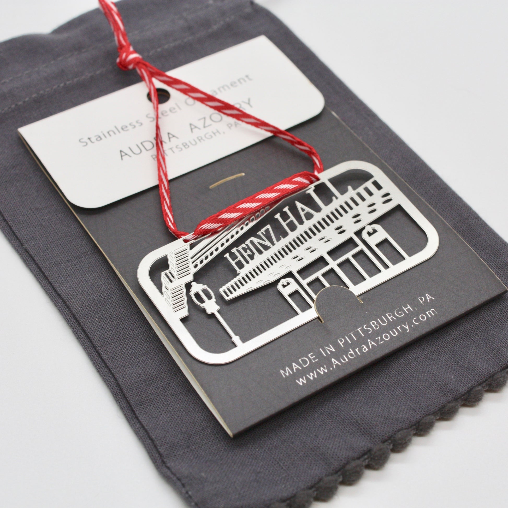 Heinz Hall Ornament by Audra Azoury Pittsburgh