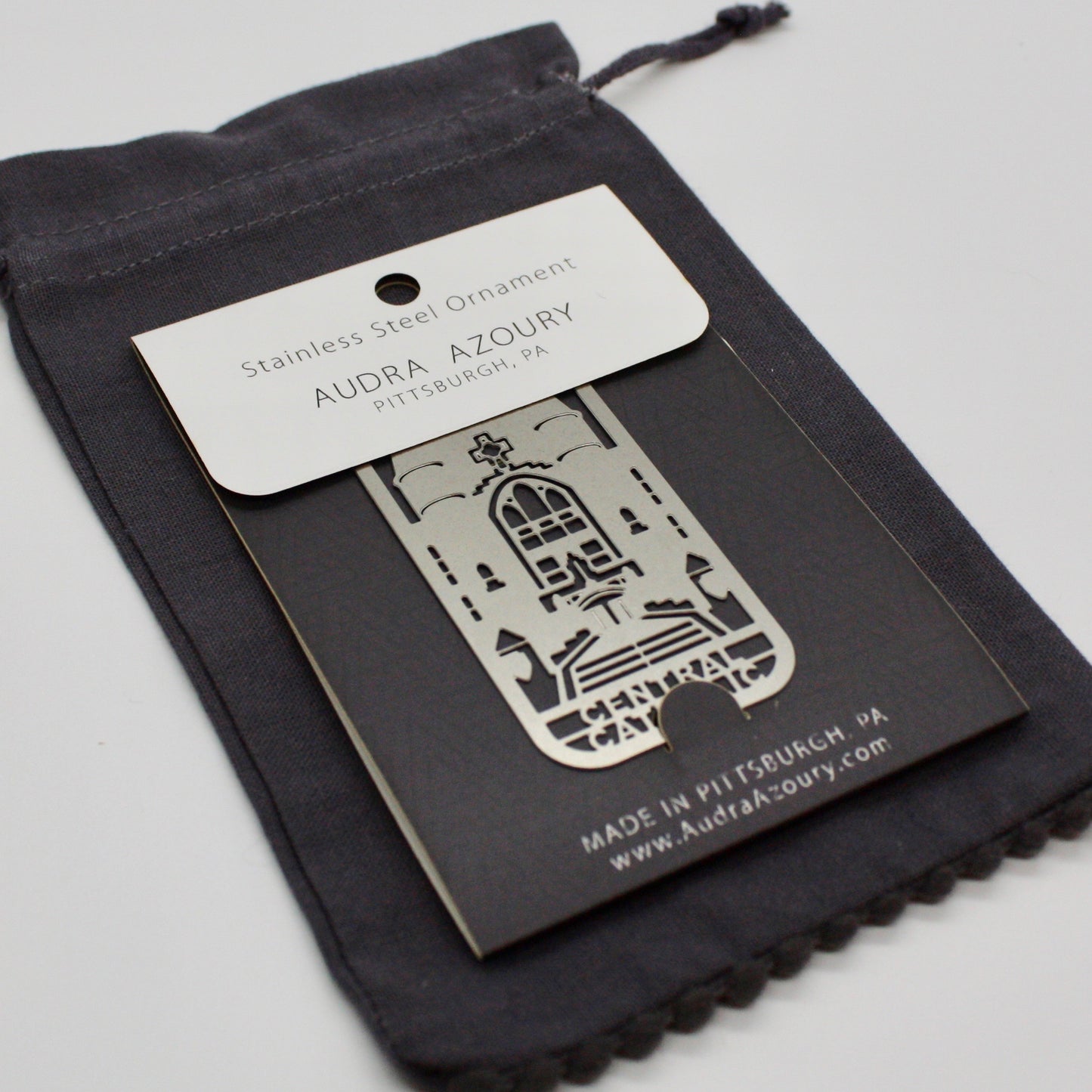 Central Catholic High School Ornament by Audra Azoury Pittsburgh