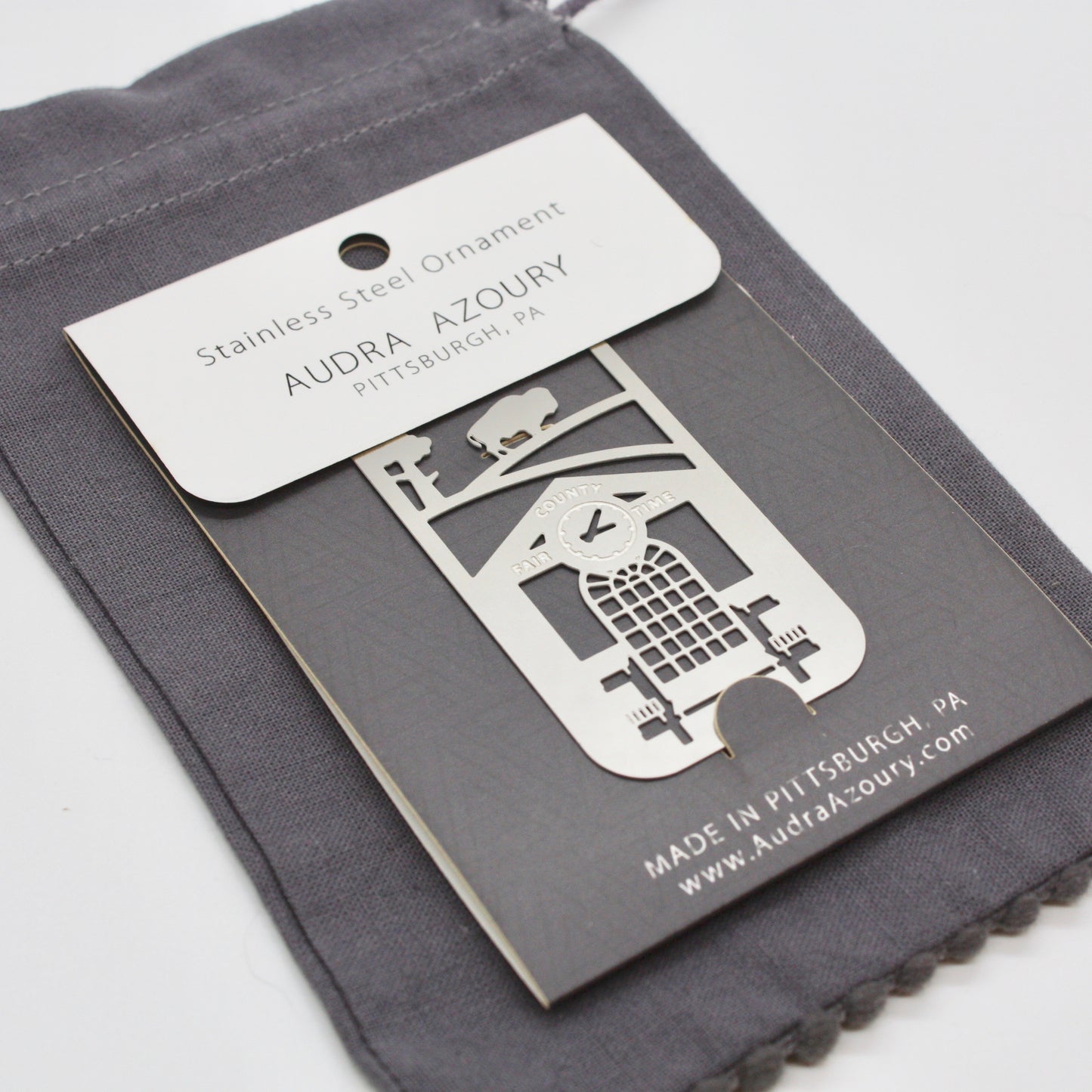 South Park Pittsburgh PA Ornament by Audra Azoury