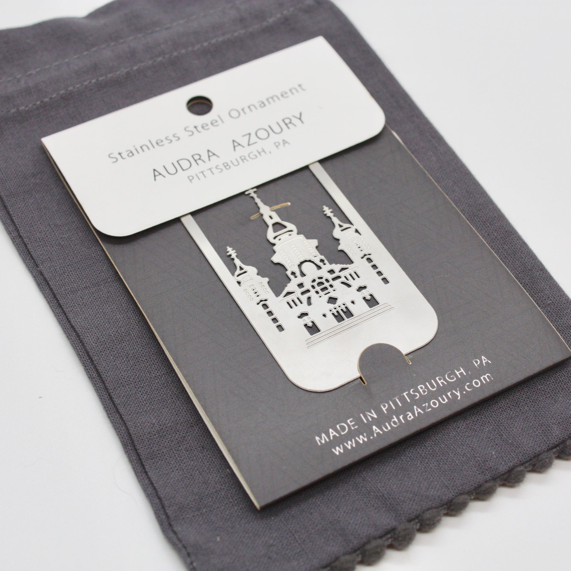 Carnegie PA ornament by Audra Azoury