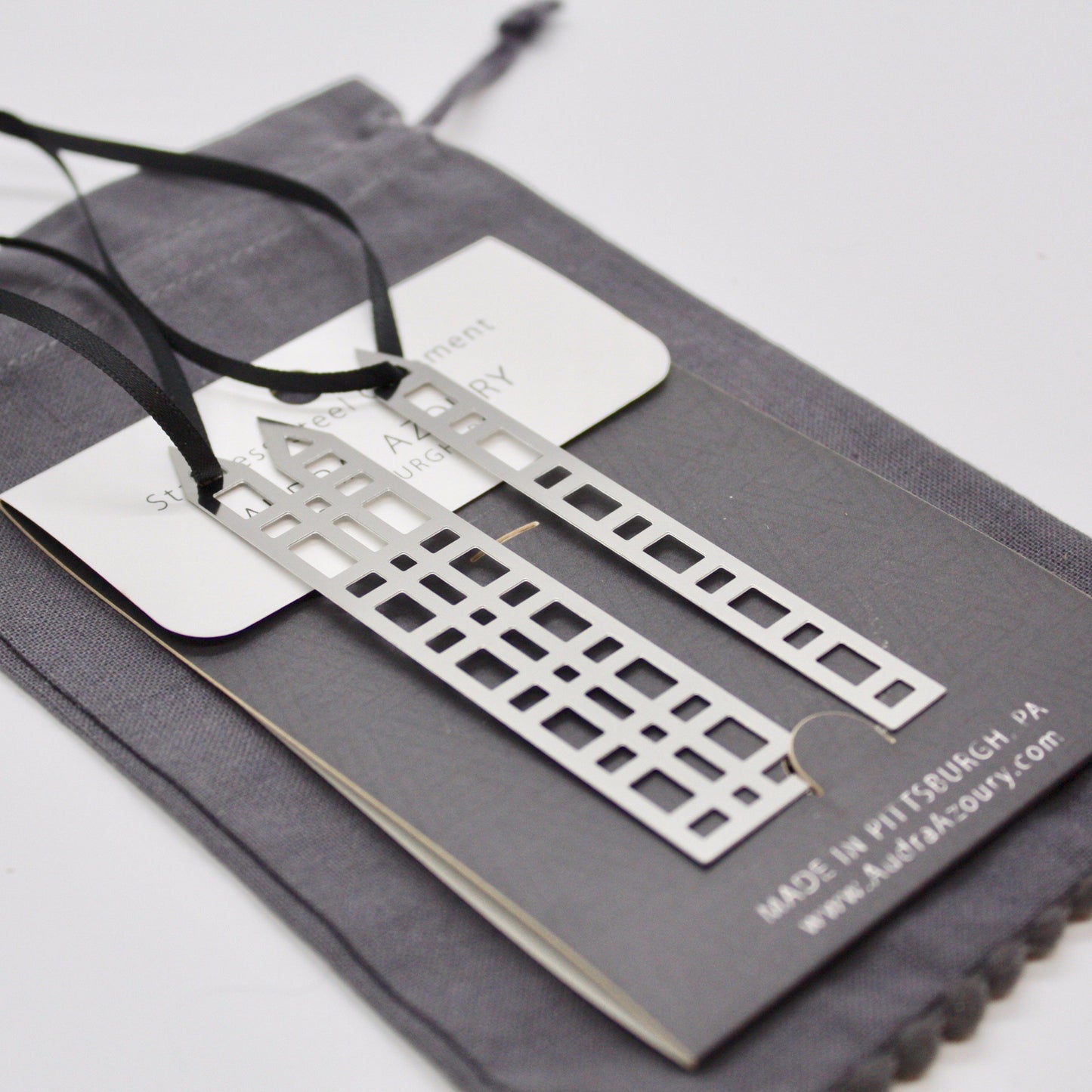 PPG-Icles Stainless Steel Ornament, Pittsburgh by Audra Azoury