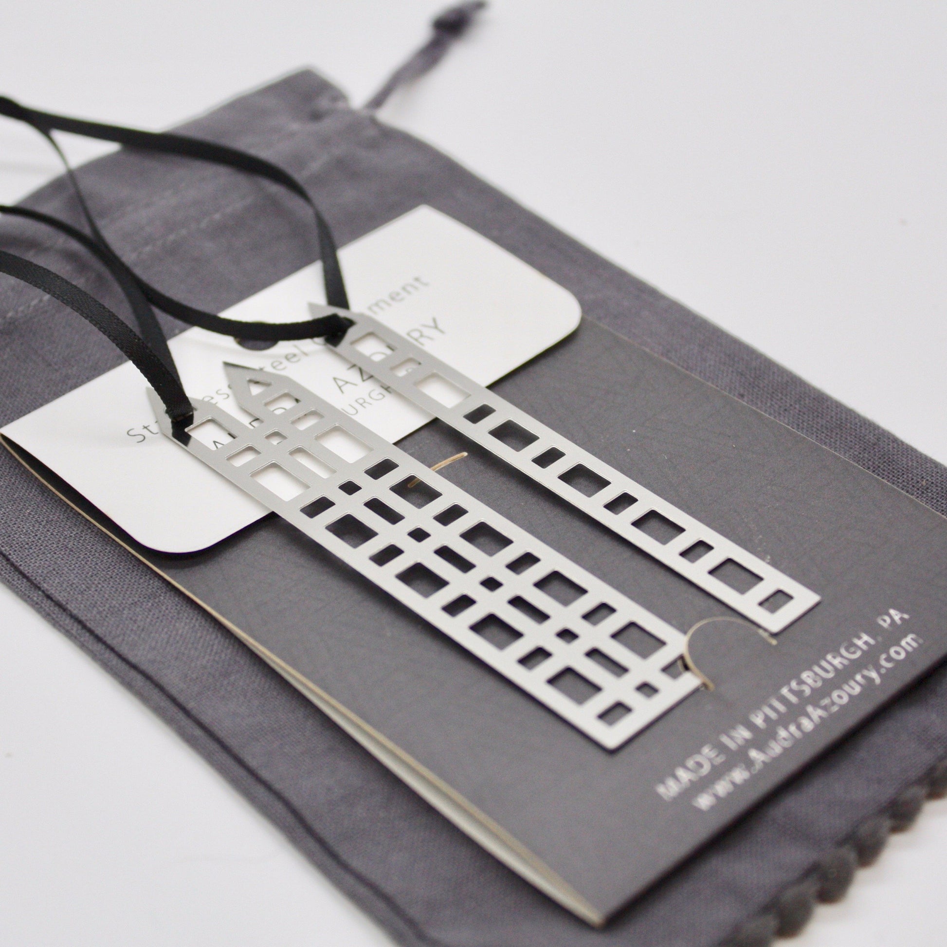 PPG-Icles Stainless Steel Ornament, Pittsburgh by Audra Azoury