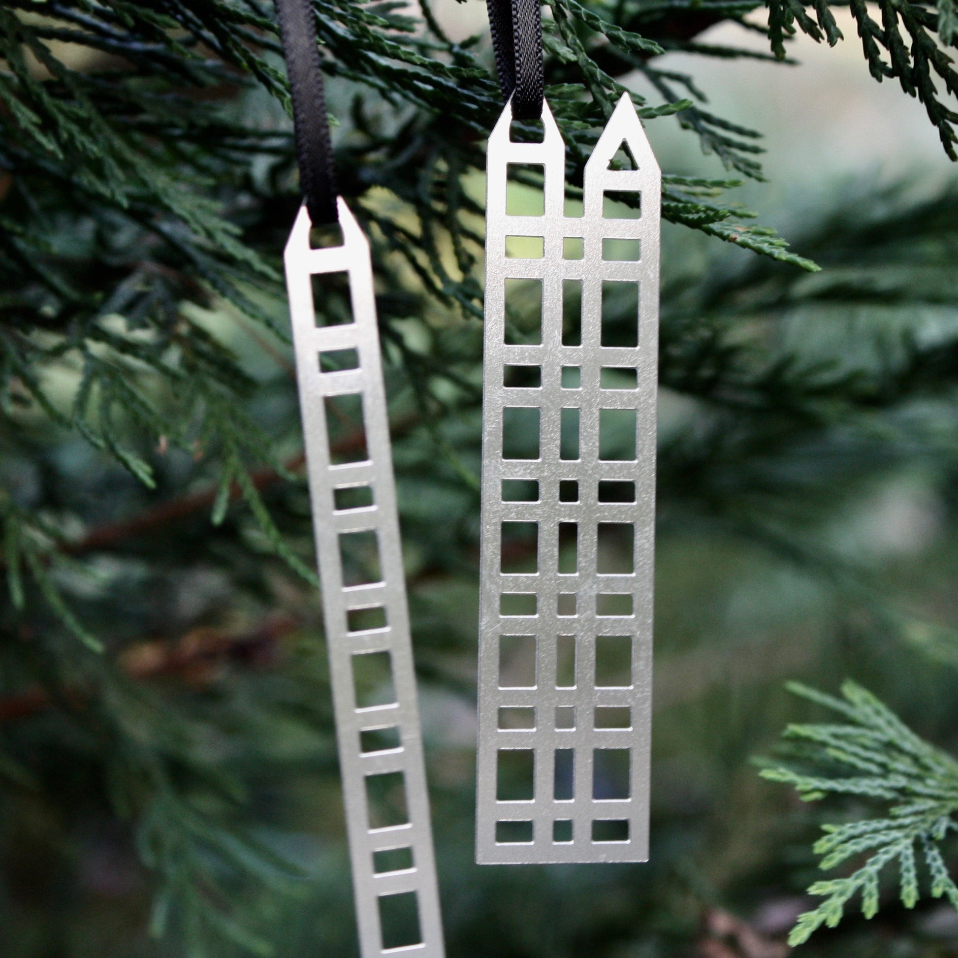 PPG-Icles Stainless Steel Ornament, Pittsburgh by Audra Azoury