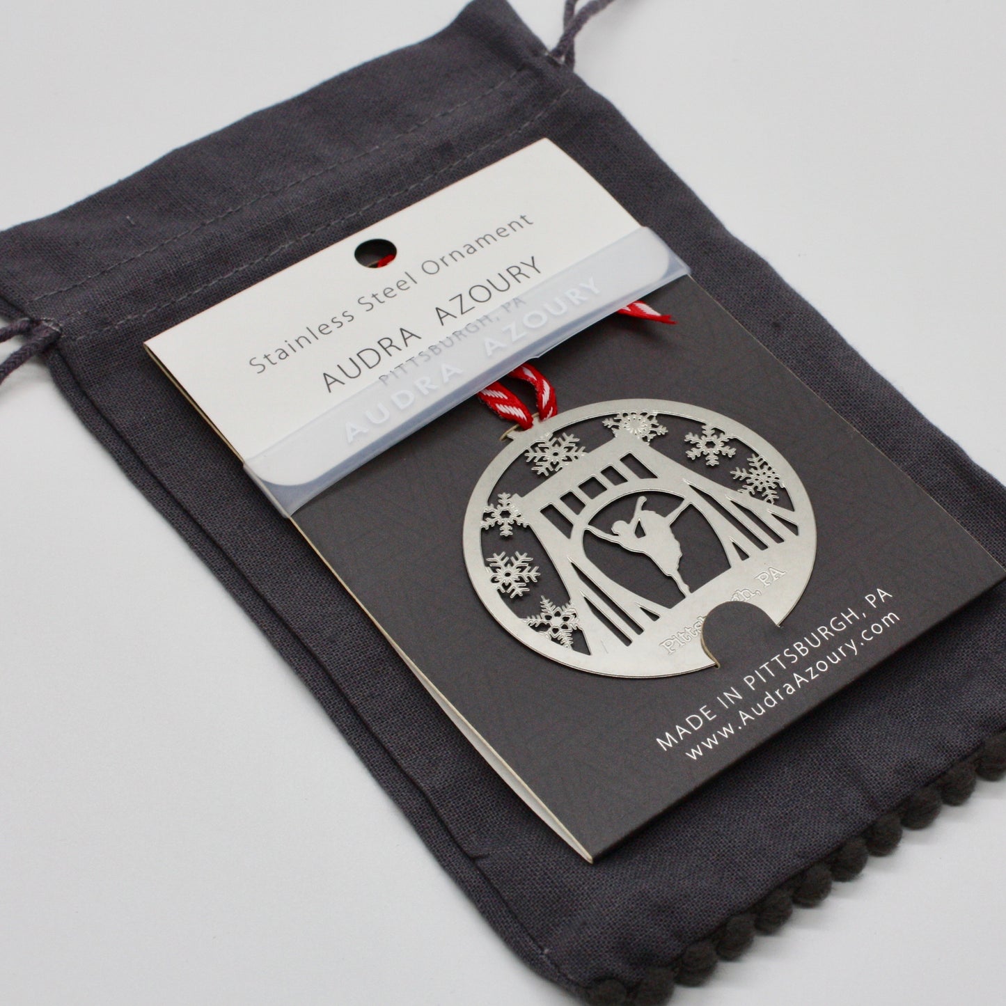 Pittsburgh Ornament | Bridge Ballerina- preorder