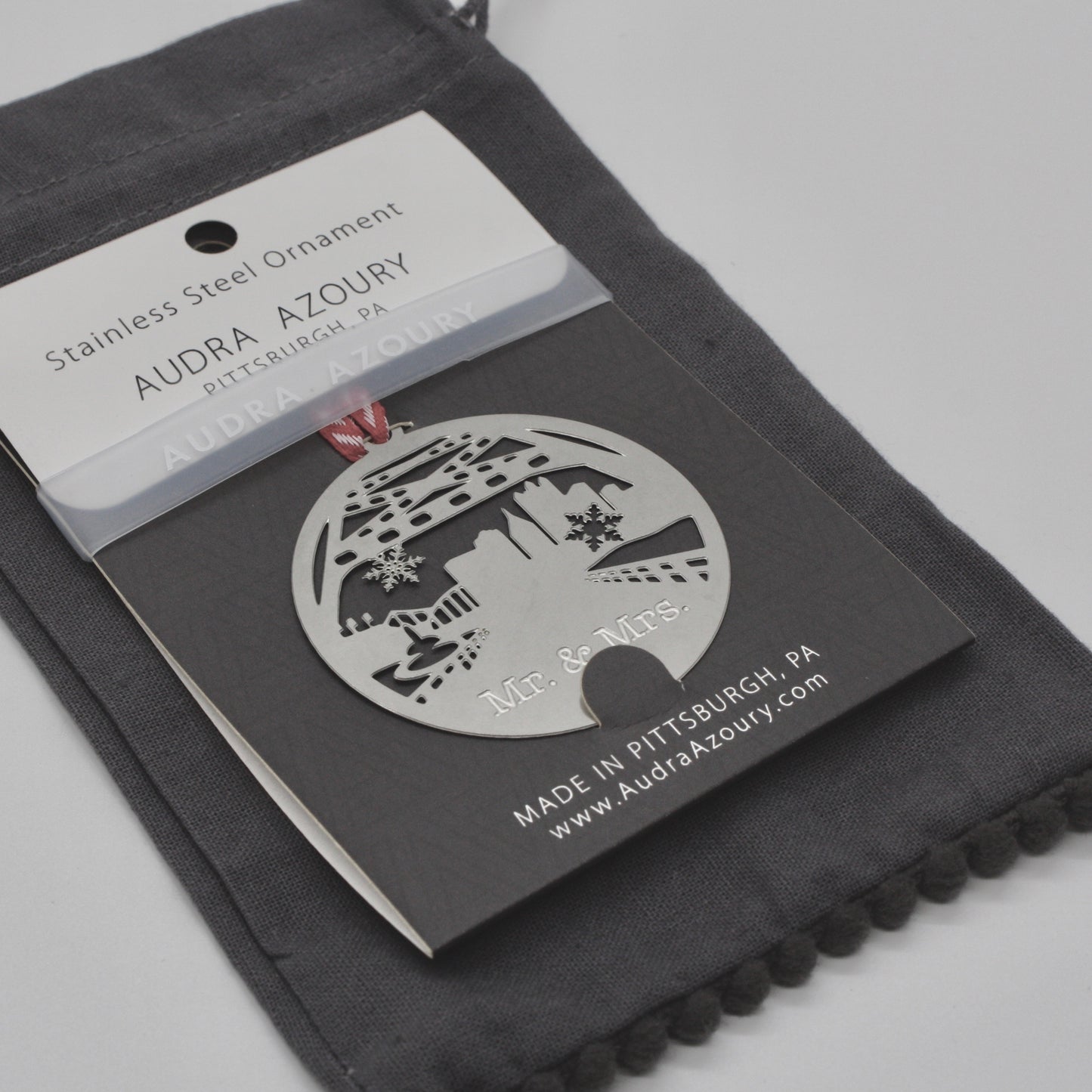 Pittsburgh Ornament | Mr. & Mrs.