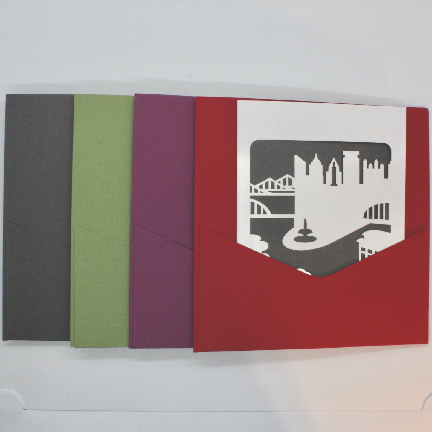 Pittsburgh Skyline Card + Pocket Envelope | Assorted Colors