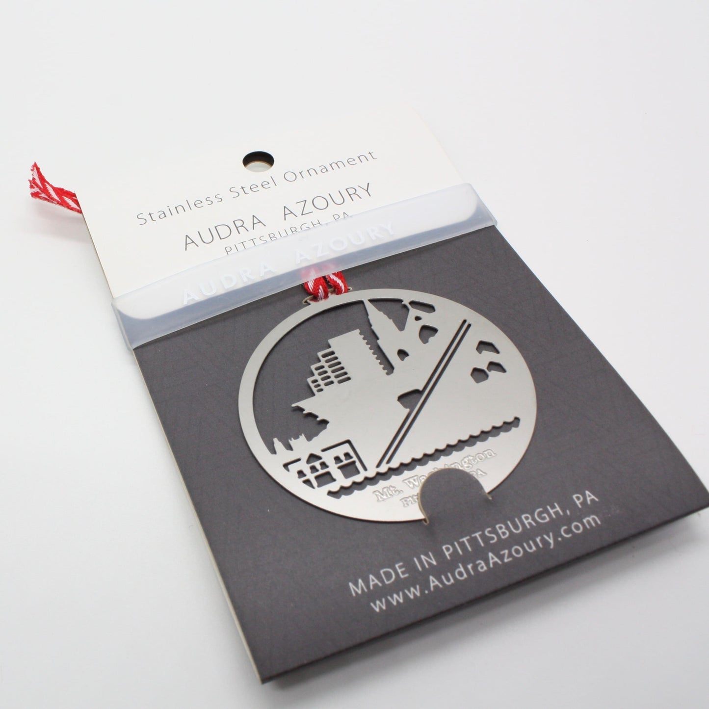 Mt. Washington Ornament, Pittsburgh by Audra Azoury