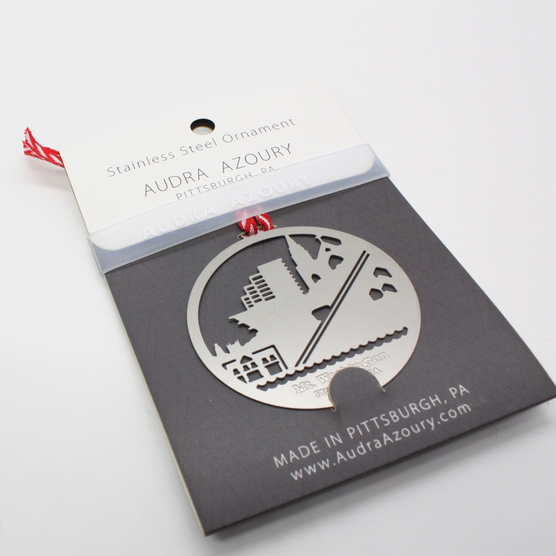 Mt. Washington Ornament, Pittsburgh by Audra Azoury