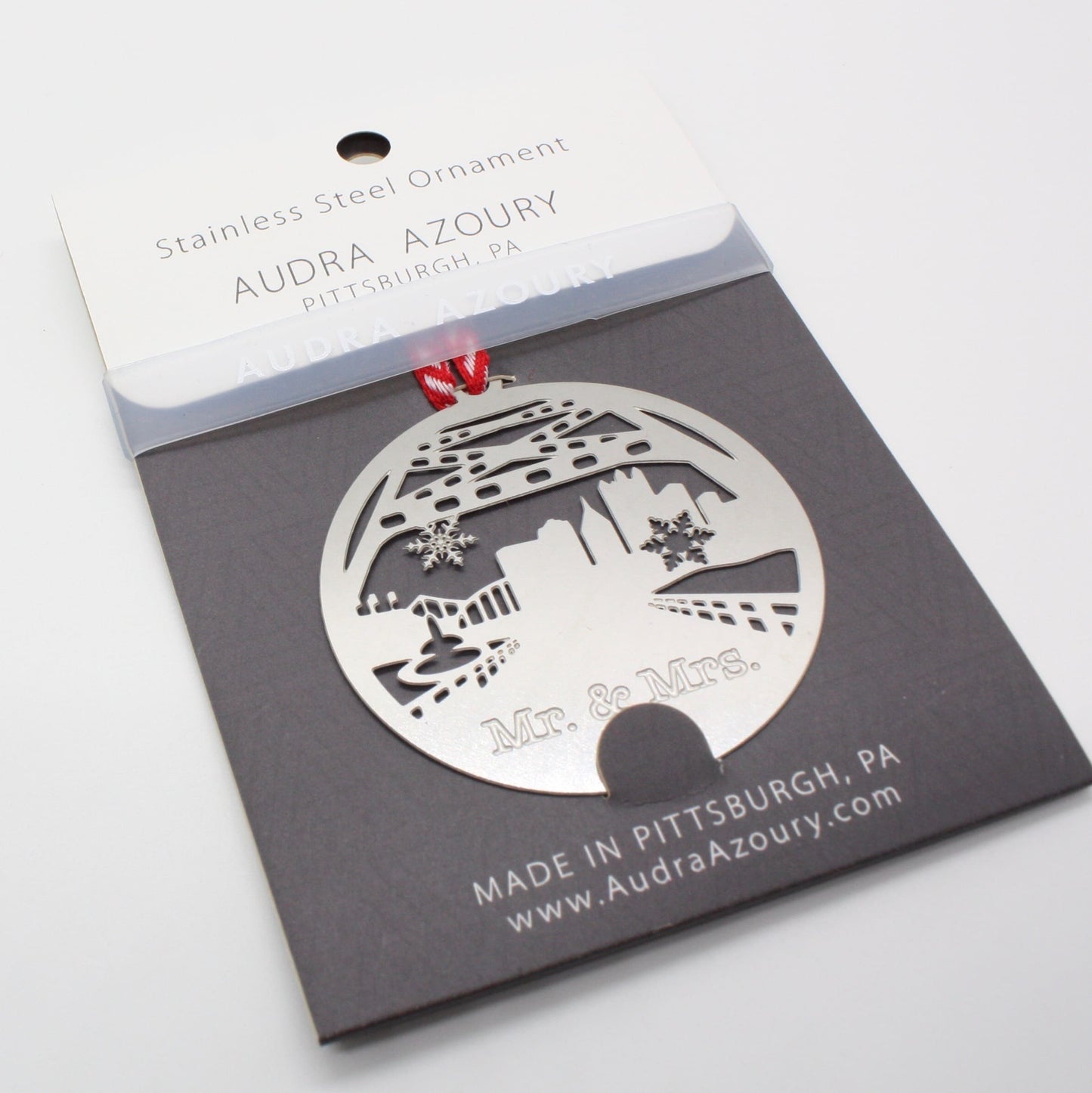 Pittsburgh Ornament | Mr. & Mrs.