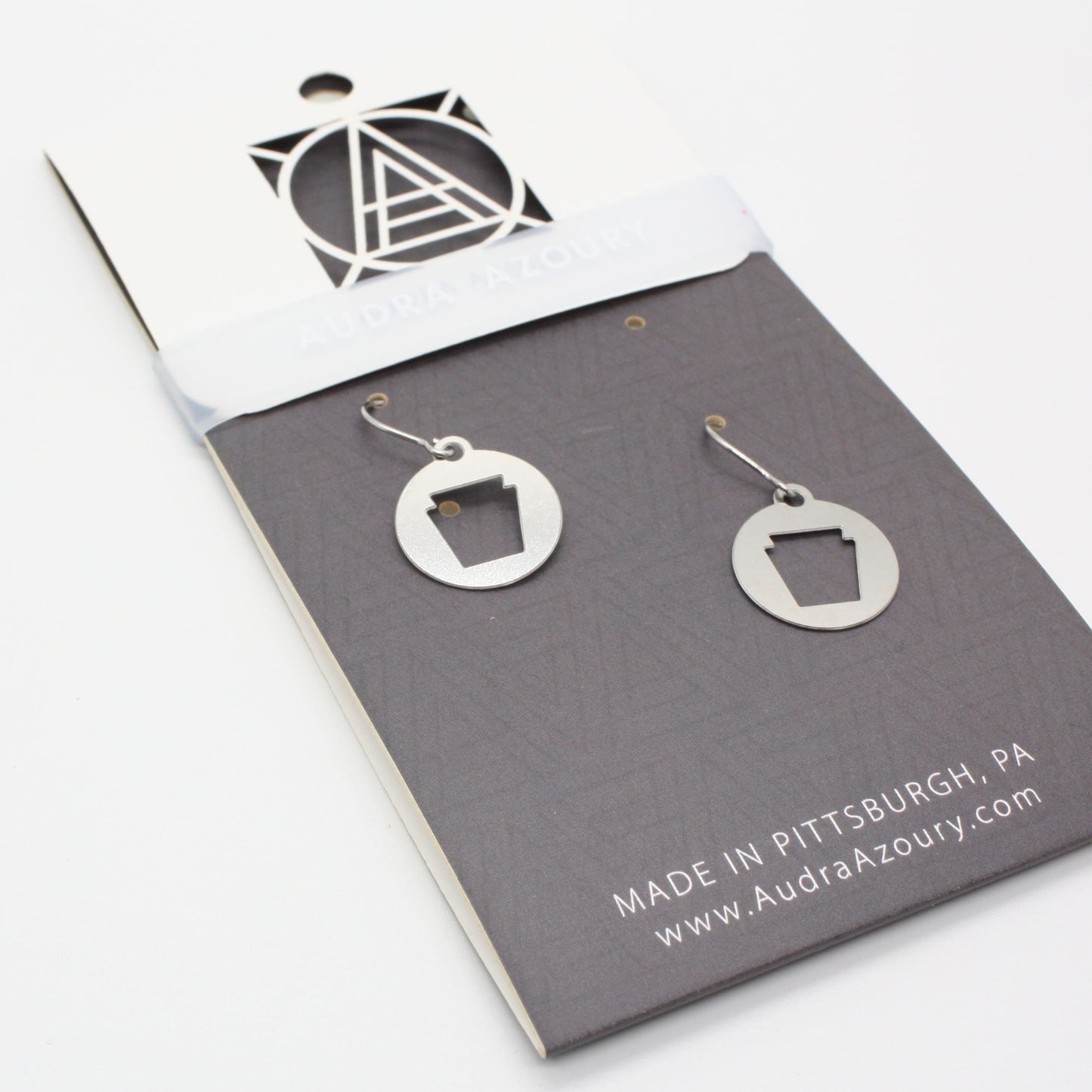 Pittsburgh Earrings | Mini-Keystone