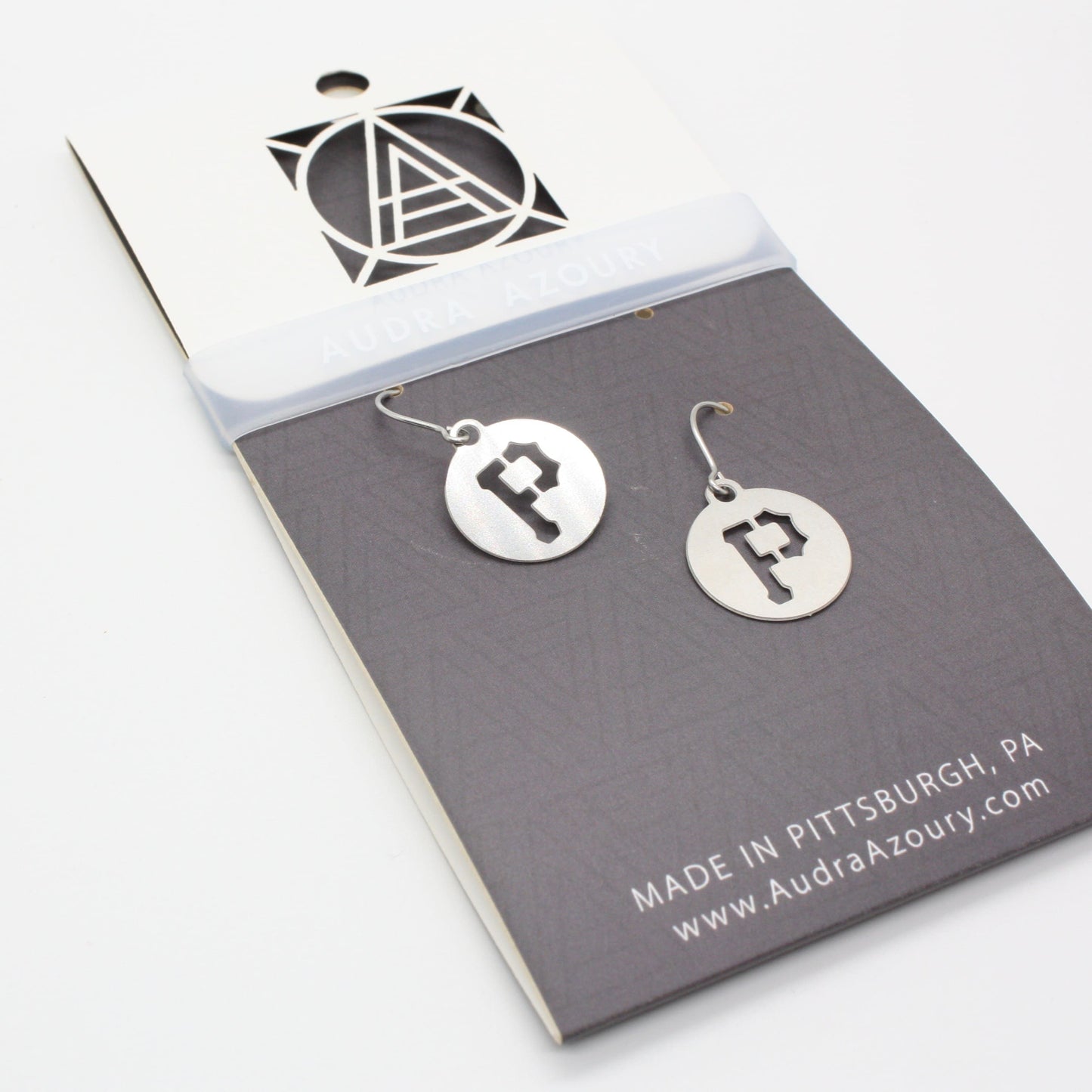 Pittsburgh Earrings | Mini-P