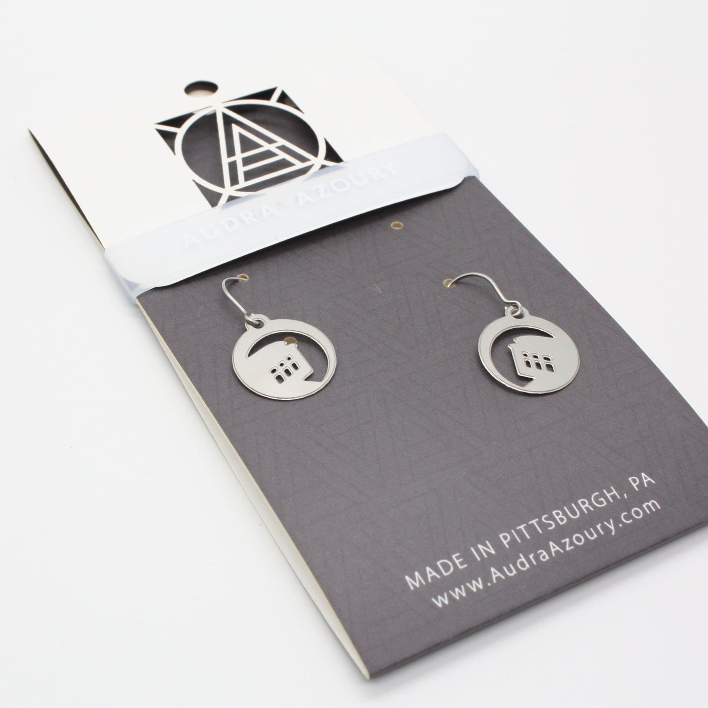 Pittsburgh Earrings | Mini-Incline