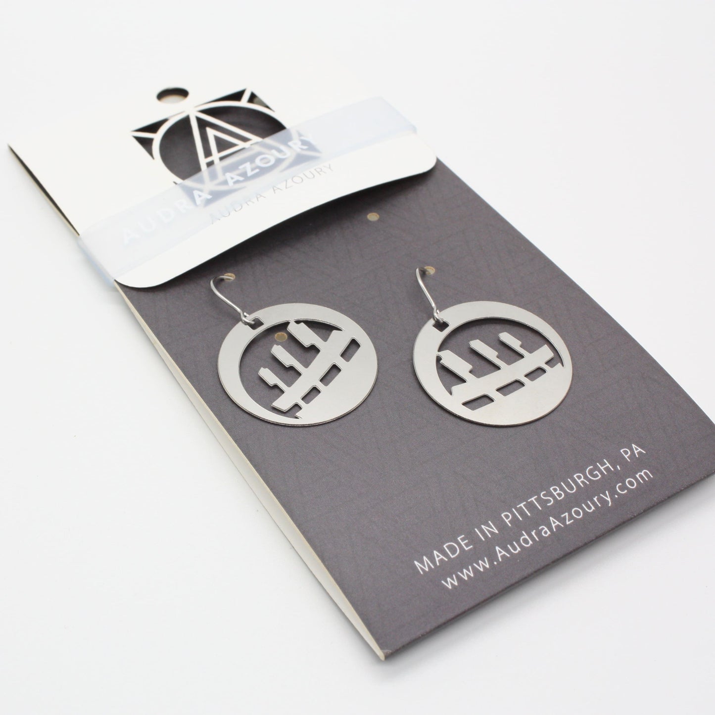 Pittsburgh Earrings | Baseball Park