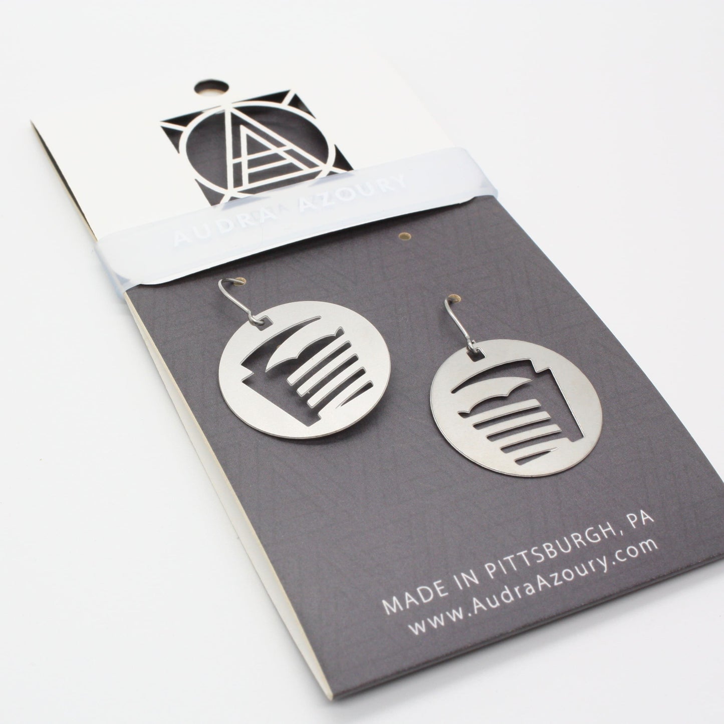 Pittsburgh Earrings | Football Field