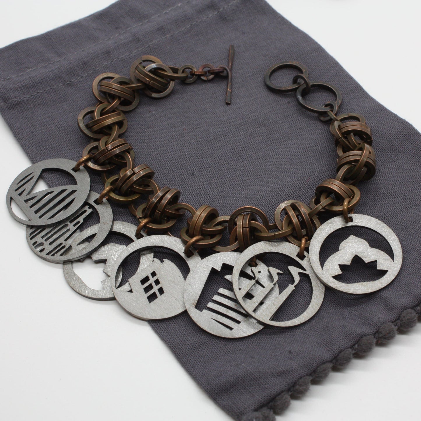 Pittsburgh Charm Bracelet | Steel Town Collection