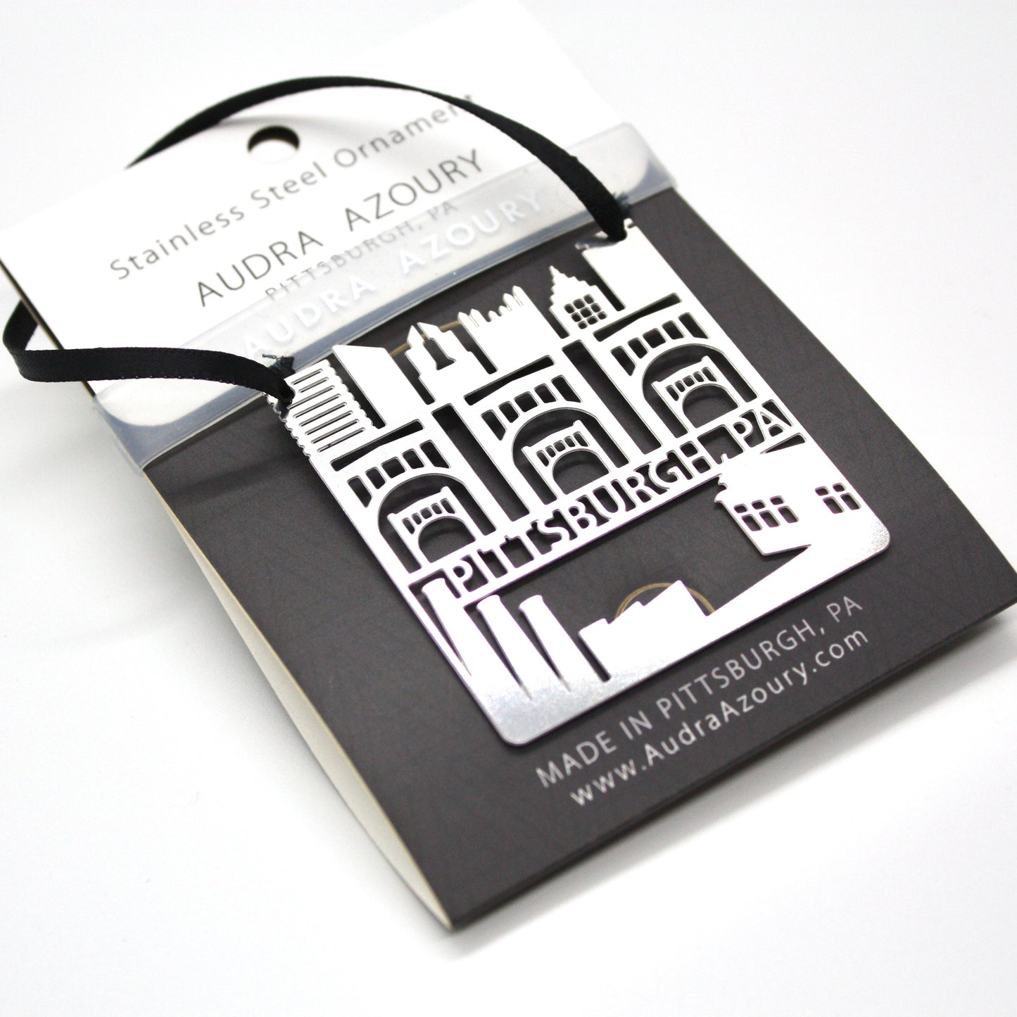 Pittsburgh Ornament by Audra Azoury